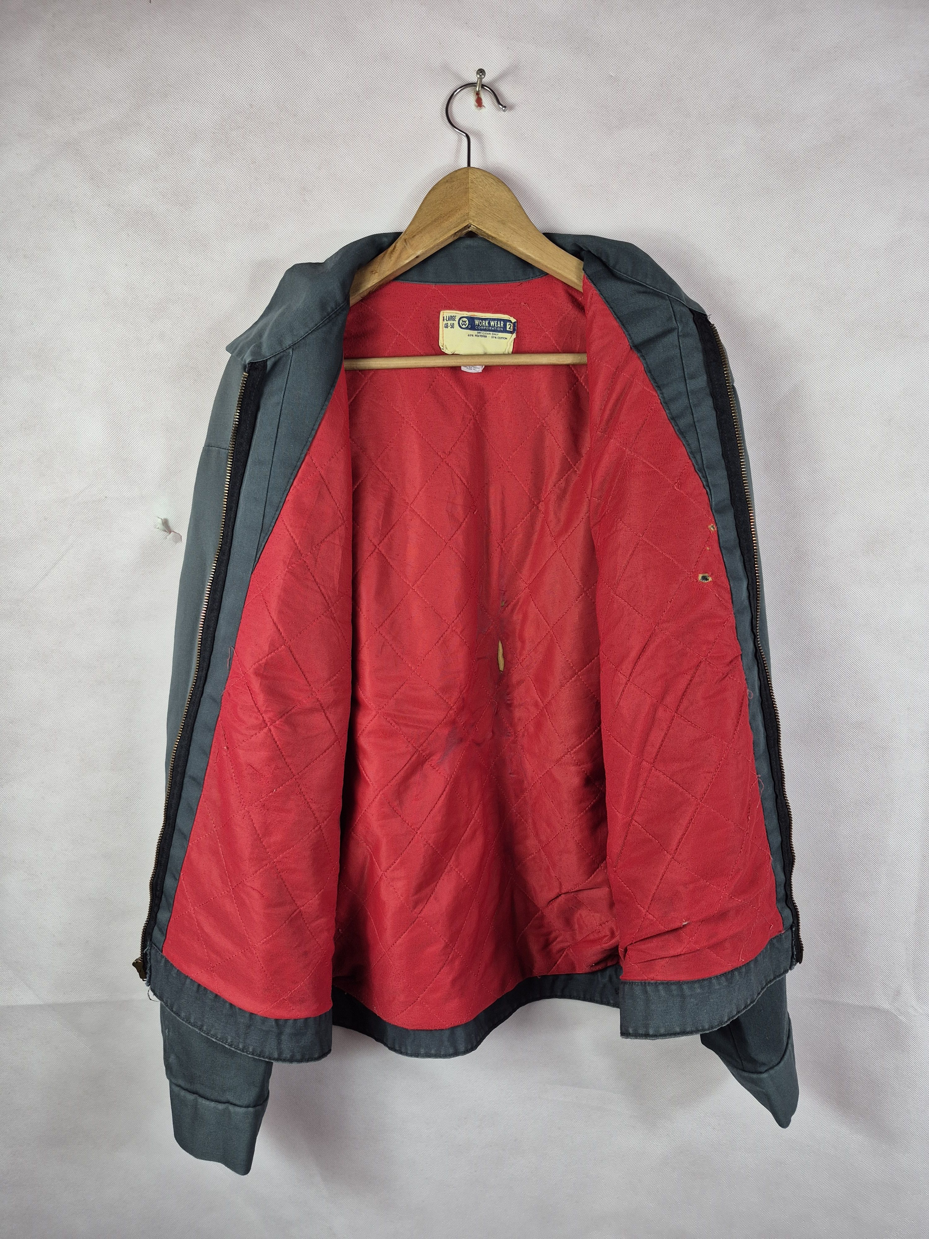 Vintage 🔥 Vintage 70s Work Wear Double Pocket Quilted Lining Jacket Size US XL / EU 56 / 4 - 13 Thumbnail