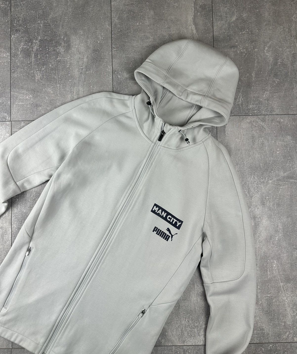 Puma Puma Manchester Soccer Football Zip Up Hoodie Size US M / EU 48-50 / 2 - 8 Thumbnail