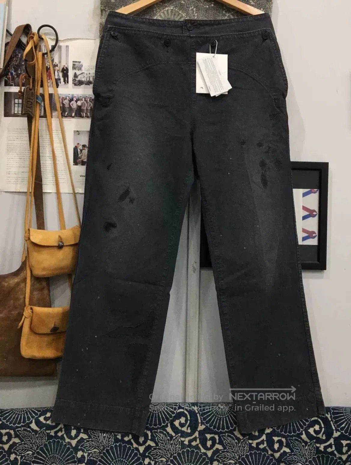 Visvim visvim 22ss holman pants in black. Size US 30 / EU 46 - 1 Thumbnail