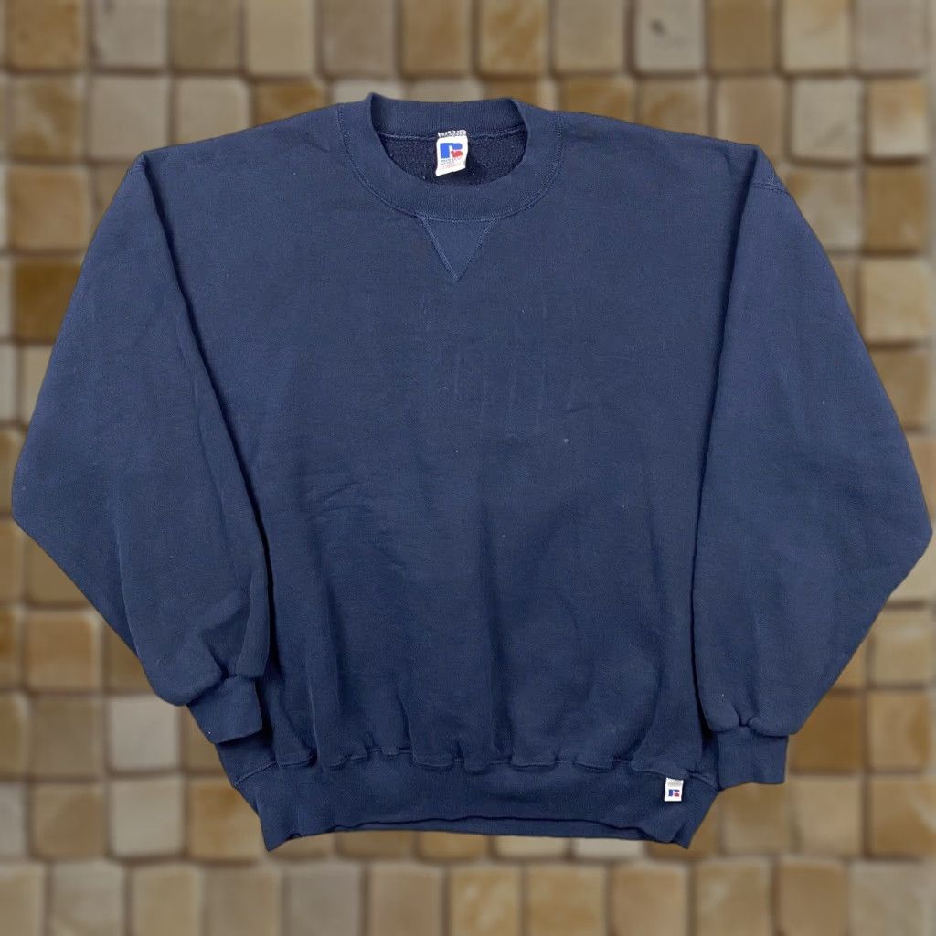 Vintage Russell Athletic Men's 2XL Sweatshirt Crewneck Fleece