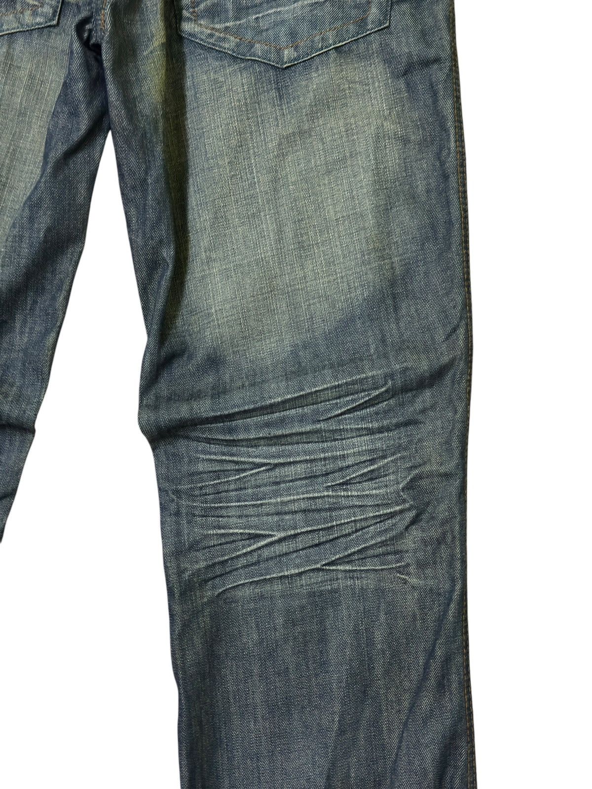 Hysteric Glamour × Japanese Brand × Vintage JEANS DE ART HONEY COMP STYLE BACK BUCKLE DENIM Size US 32 / EU 48 - 14 Thumbnail