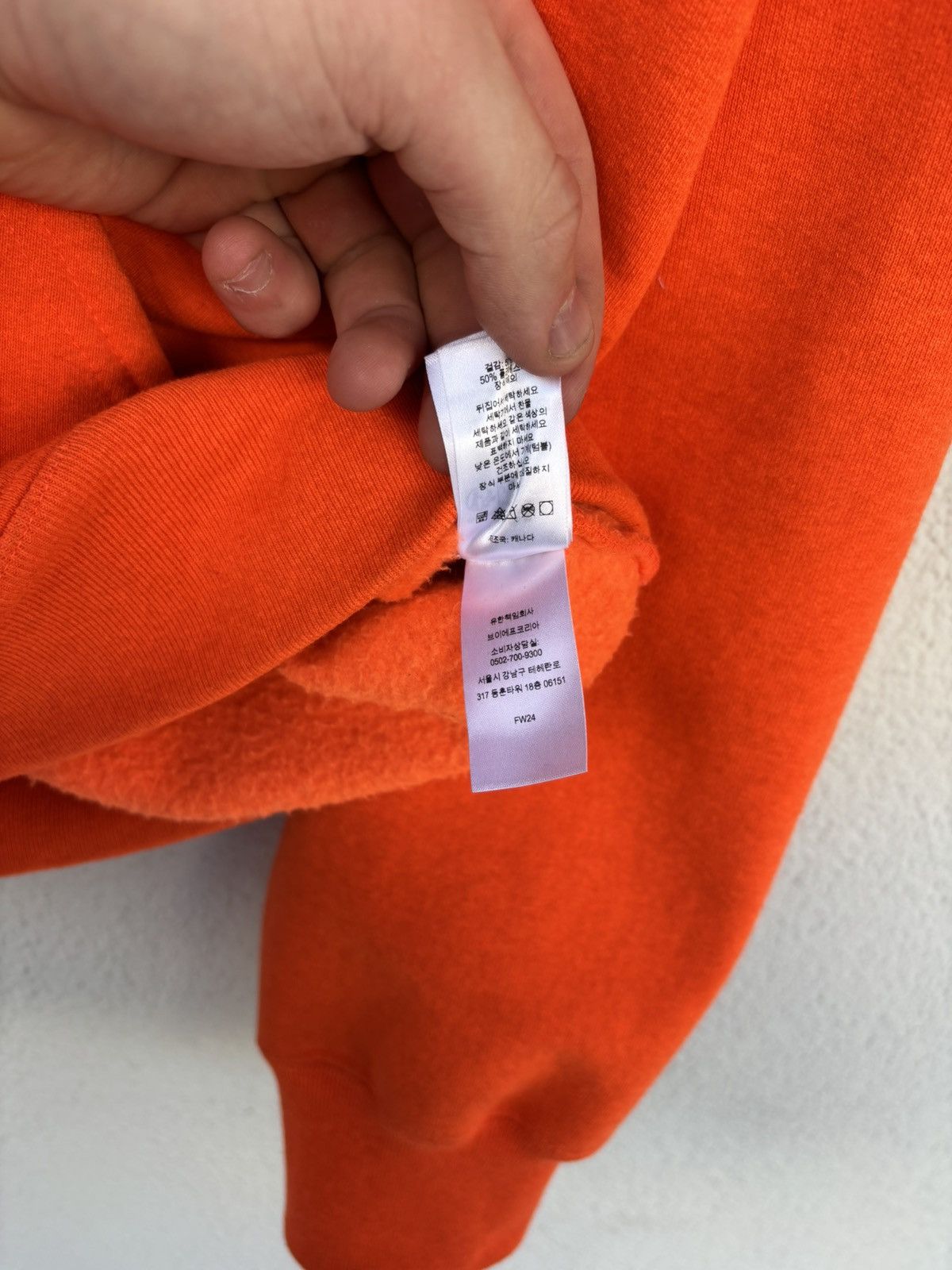 Supreme Supreme heavyweight orange zip Size US M / EU 48-50 / 2 - 9 Thumbnail