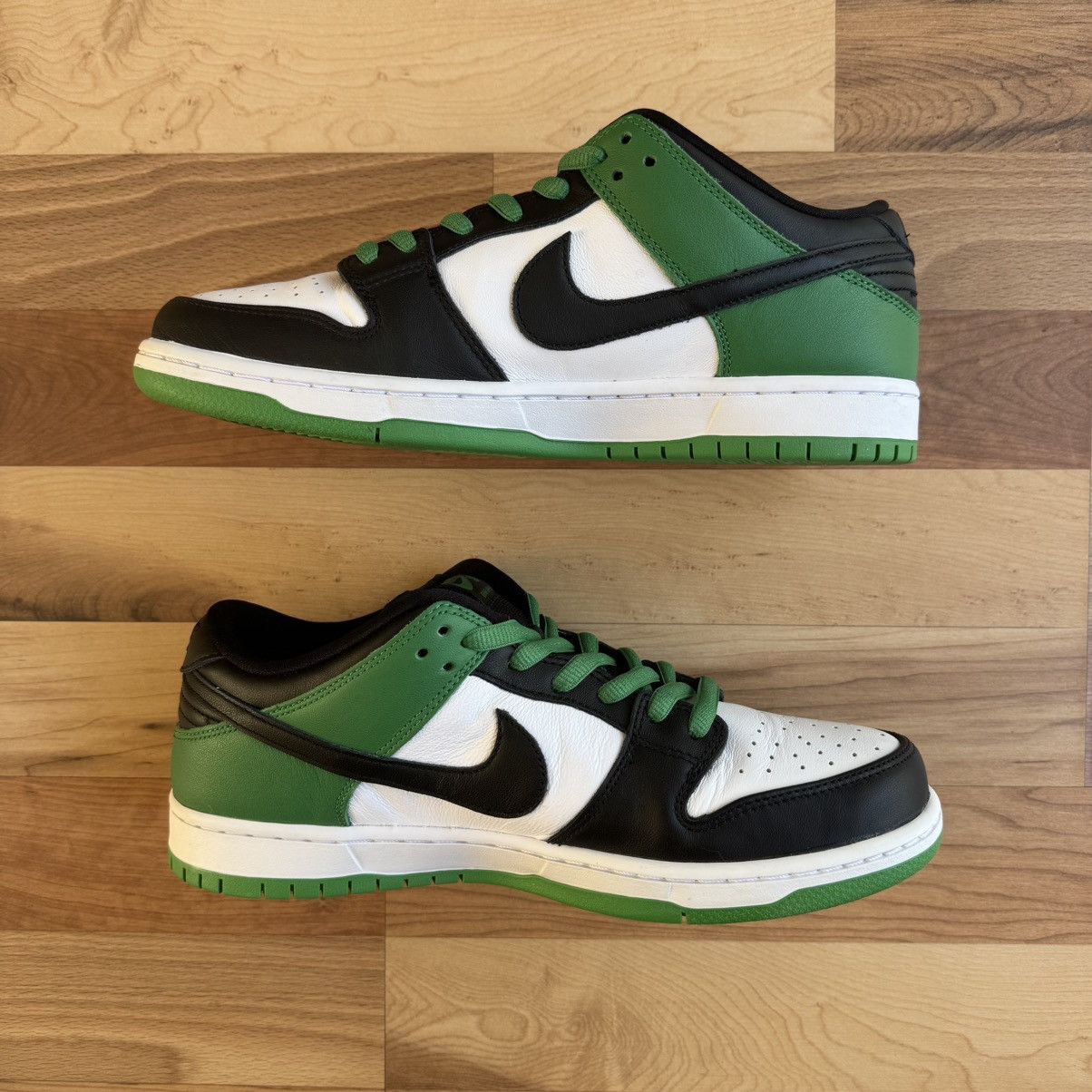 Nike SB Nike SB Dunk Low Pro Classic Green 9.5 (VNDS) Size US 9.5 / EU 42-43 - 2 Thumbnail