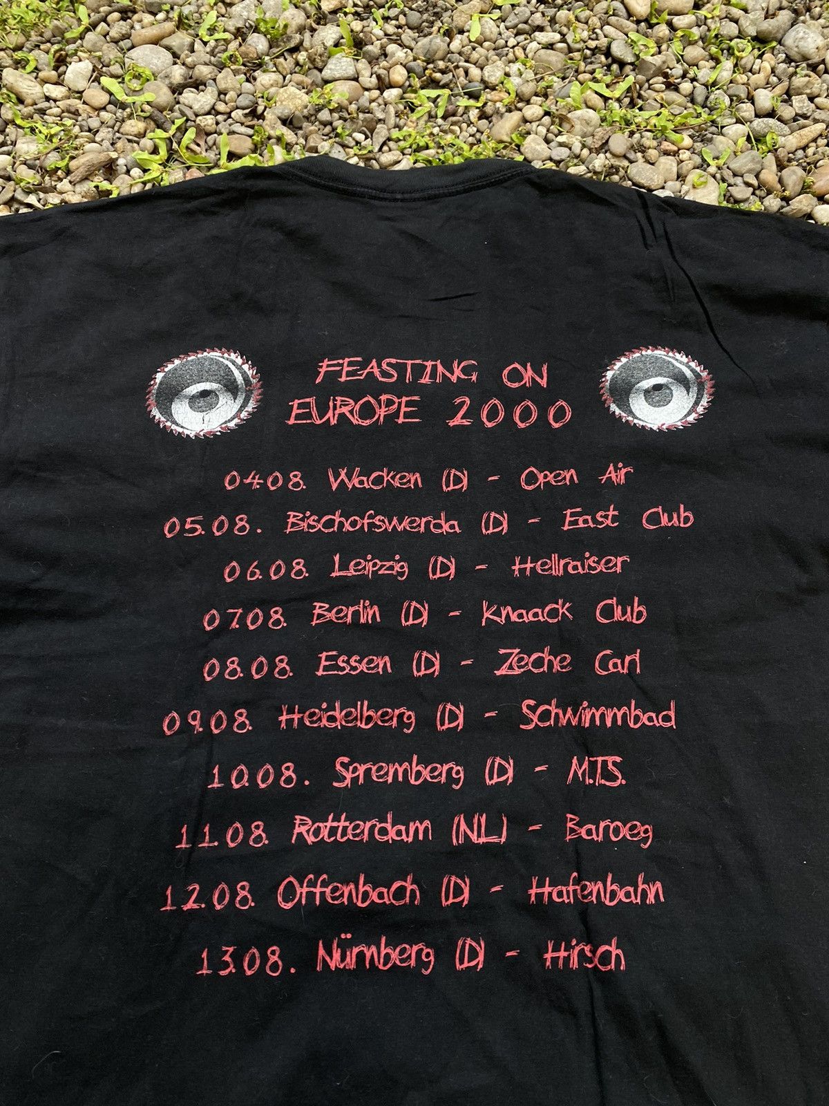 Band Tees × Vintage Vintage 2000 Six Feet Under Tour T-Shirt Size US XL / EU 56 / 4 - 6 Thumbnail