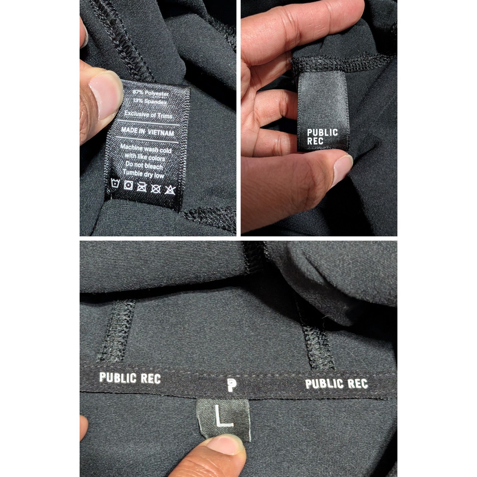 Public Rec Public Rec All Black “Weekend” Pullover Hoodie Sweatshirt Size US L / EU 52-54 / 3 - 7 Thumbnail