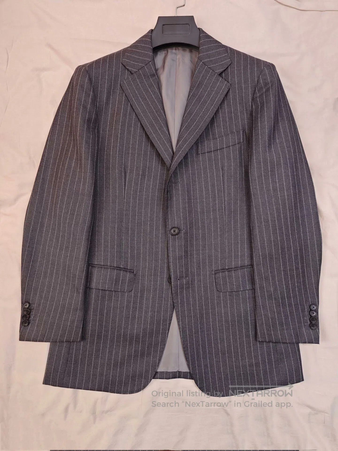 SCABAL SCABAL Custom Gray Wool Suit. Size US S / EU 44-46 / 1 - 5 Thumbnail