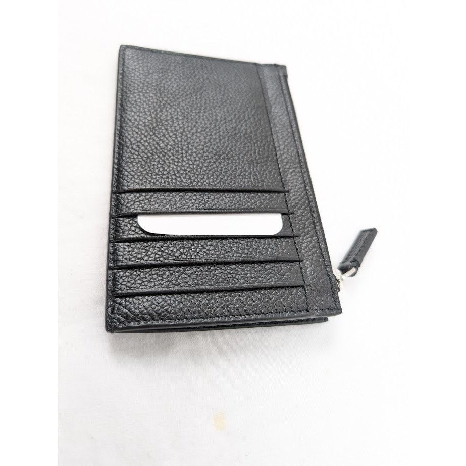 Balenciaga o1rshd1 Size: OS / Printed Grained Calf Wallet in Black Size ONE SIZE - 8 Thumbnail