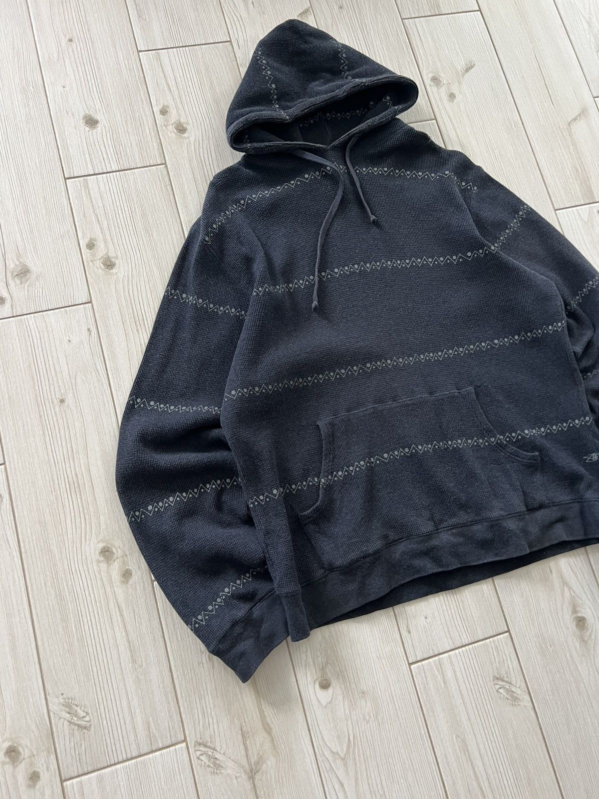 Stussy Vintage Stussy Stripe Hoodie Men’s Made in Hong Kong Large Size US L / EU 52-54 / 3 - 5 Thumbnail