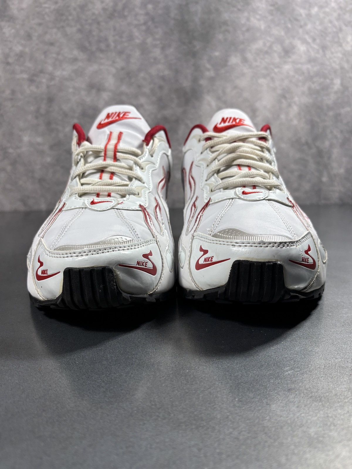 Vintage "Custom" Nike Shox Flames Sneakers "Hand Painted" 1 of Some Size US 11 / EU 44 - 12 Thumbnail