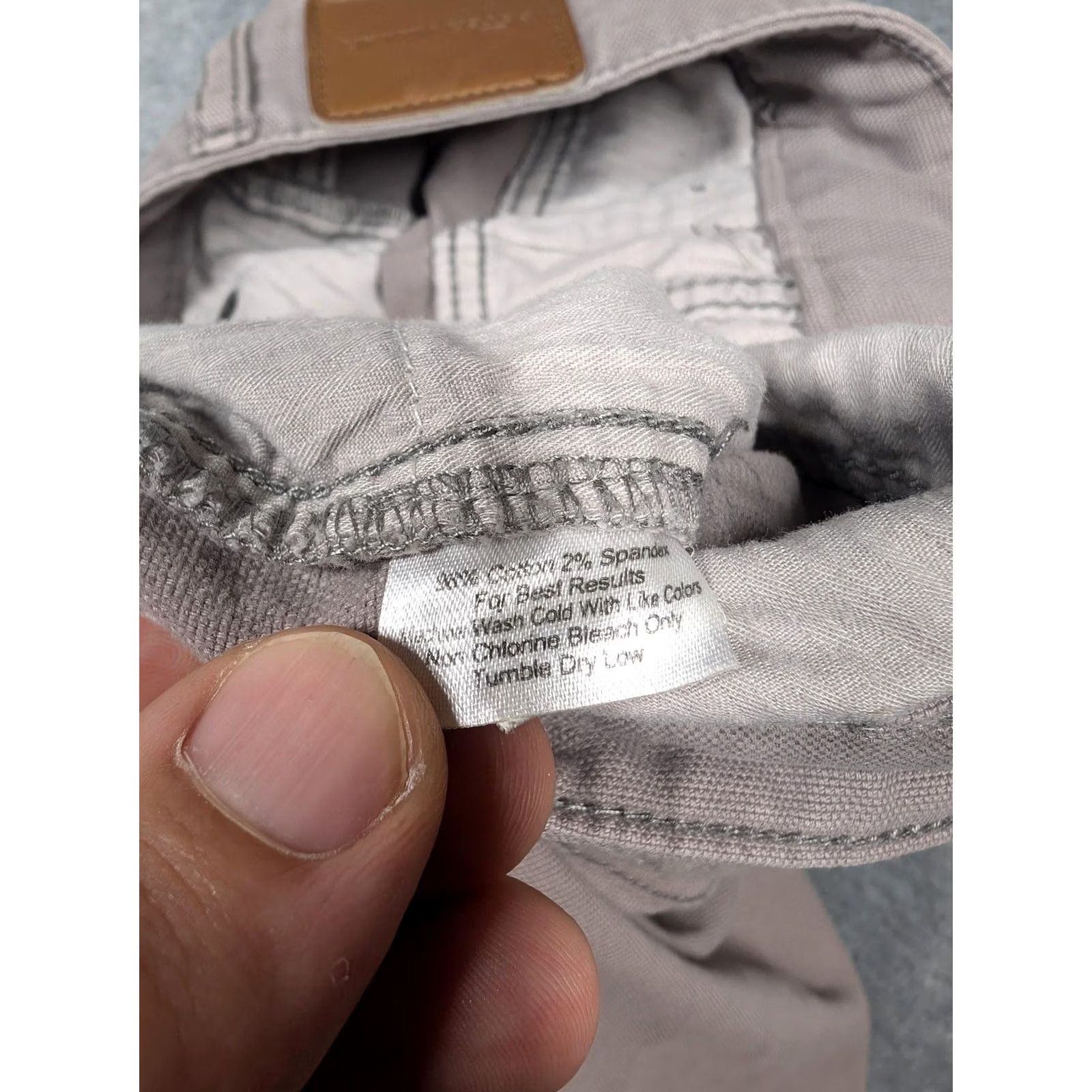 Peter Millar Peter Millar Pants Mens 31x29 Gray Straight Leg Stretch Cotton Casual Chino Size US 31 - 6 Thumbnail