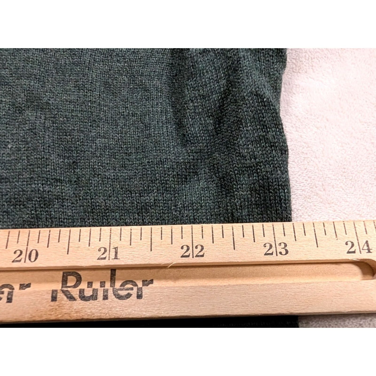 Banana Republic Banana Republic Merino Wool V-Neck Sweater Pullover Lightweight Green Men's XL Sweatshirt Pullover Knit Size US XL / EU 56 / 4 - 7 Thumbnail