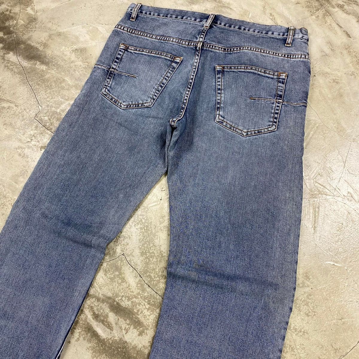 Dior SS2013 Kris Van Assche ‘JAKE’ Cloud Wash Slim Stretch Jeans Size US 31 - 2 Thumbnail