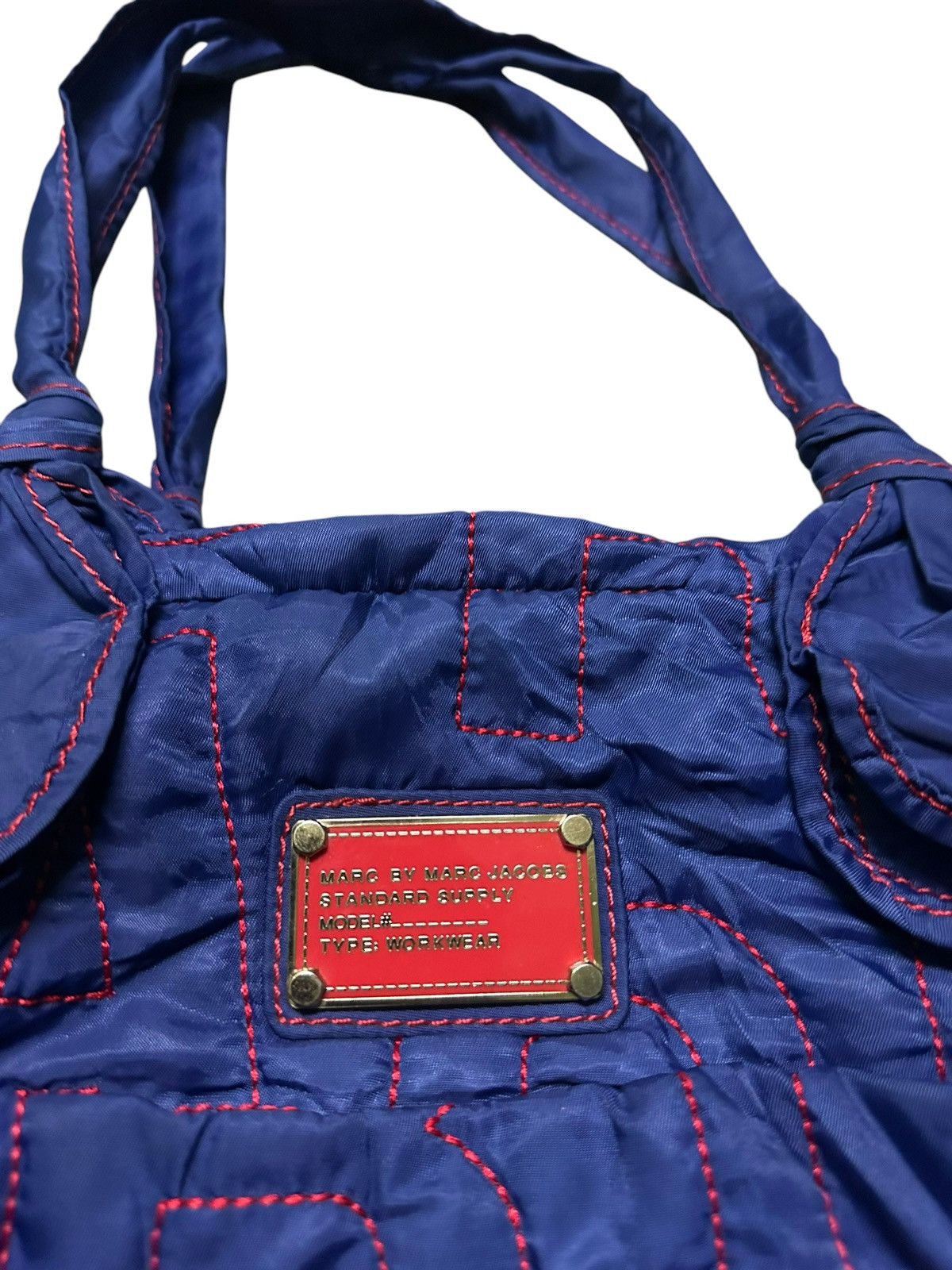 Marc Jacobs Marc jacobs nylon quilted tote bag purple Size ONE SIZE - 2 Thumbnail