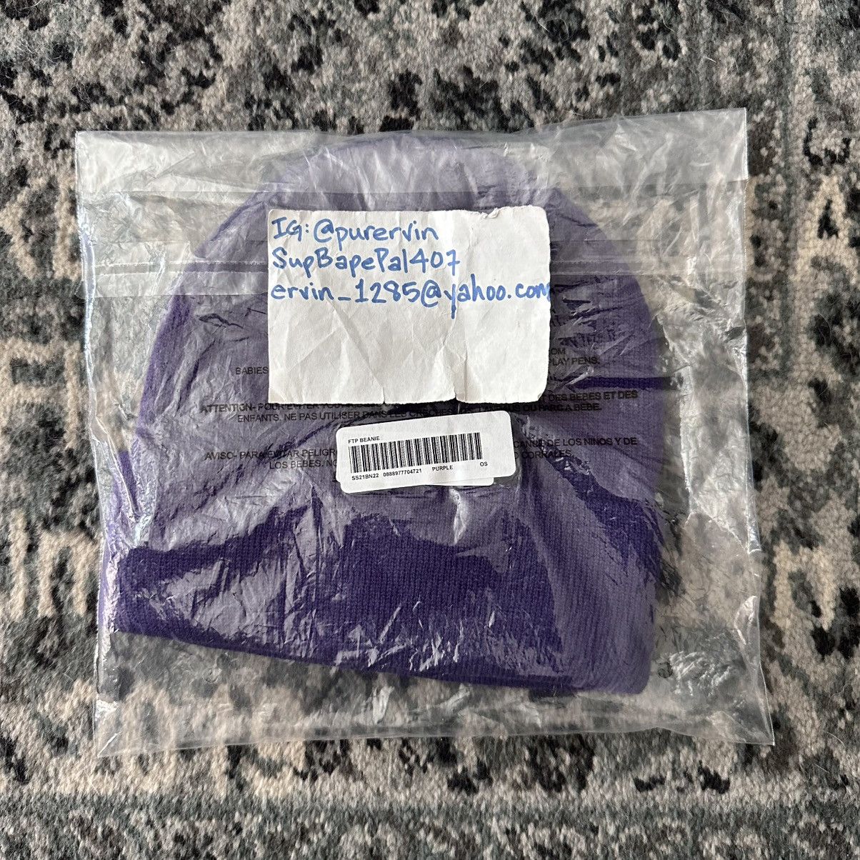 Supreme FTP BEANIE PURPLE Size ONE SIZE - 2 Thumbnail