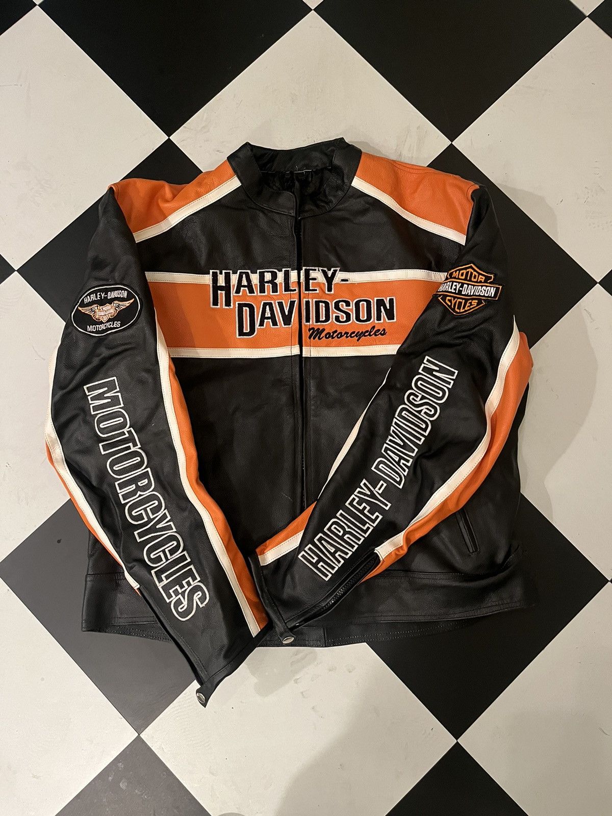 Harley Davidson Harley Davidson - Vintage Leather Jacket | Grailed