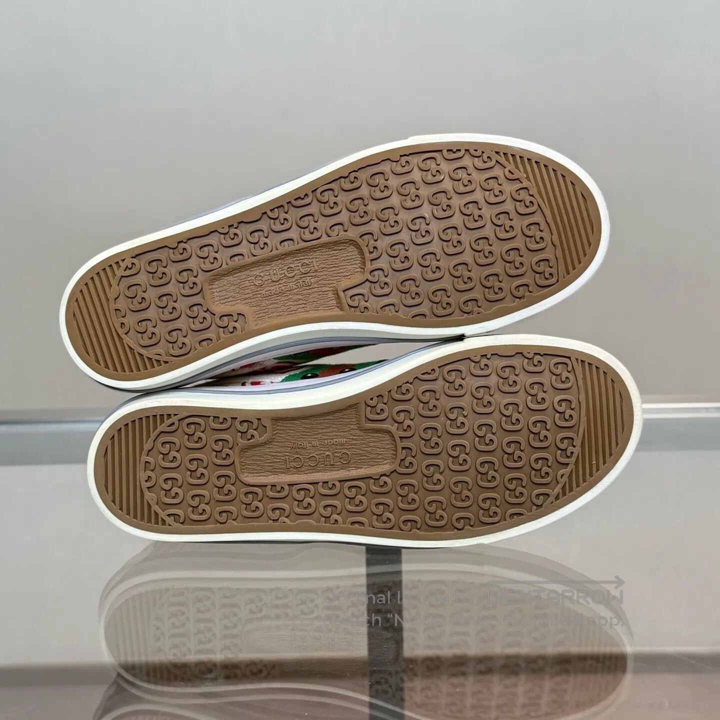 Gucci Guicci 1977 Apple Double G Logo Board Shoes Size US 6.5 / IT 36.5 - 7 Thumbnail