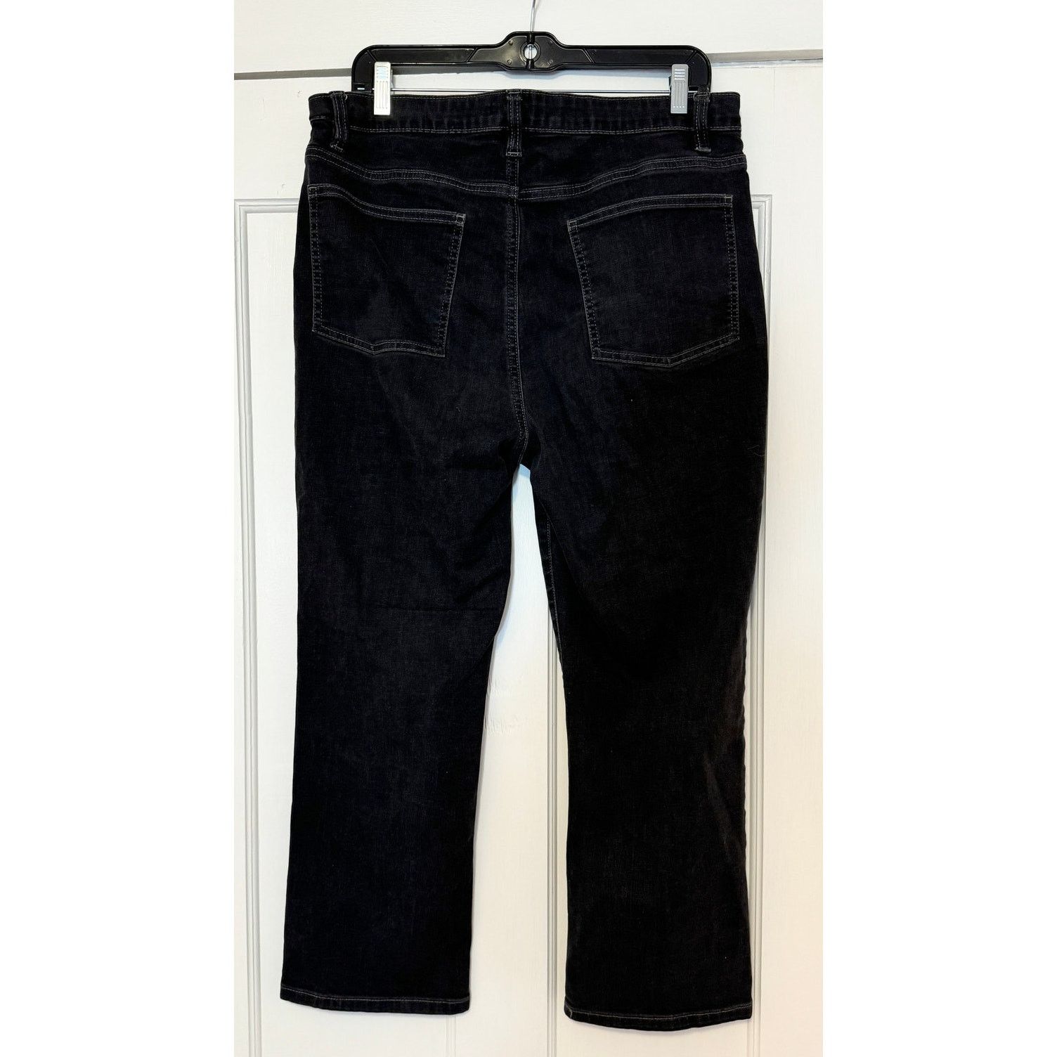 Eileen Fisher Eileen Fisher Org Cotton Straight Leg Relaxed Ankle Jeans Size 36" / US 14 / IT 50 - 2 Thumbnail