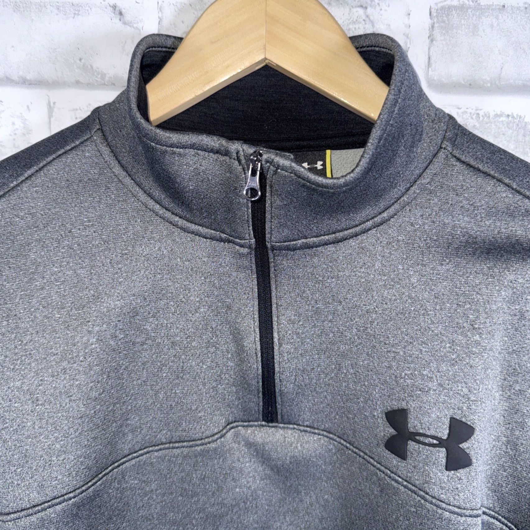 Under Armour Under Armour Gray Half Zip Pullover Shirt Mens Size S Size US S / EU 44-46 / 1 - 2 Thumbnail