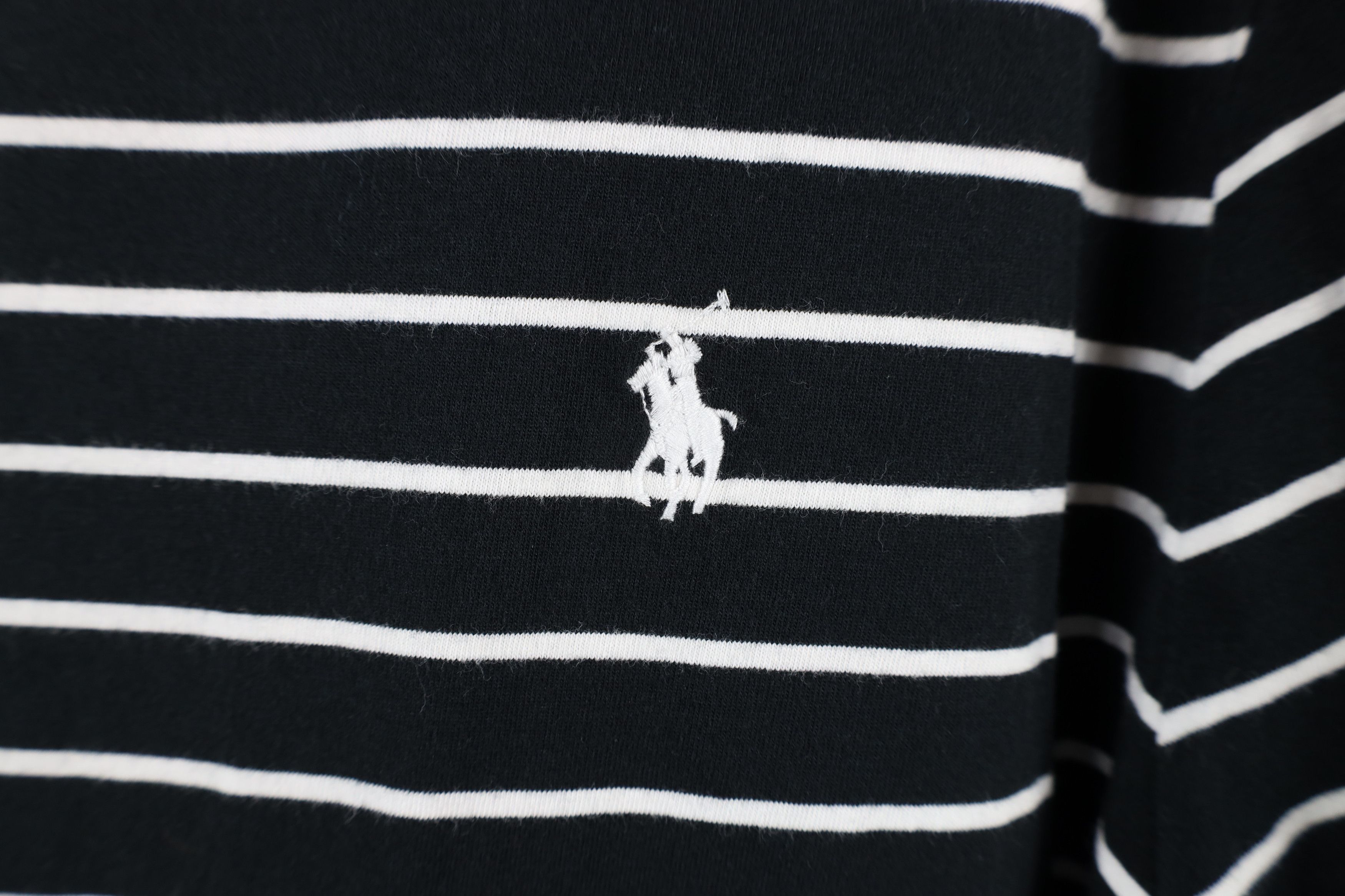 Ralph Lauren × Vintage Vintage Y2K Ralph Lauren Fit Striped Short Sleeve T-Shirt Size US XL / EU 56 / 4 - 4 Thumbnail