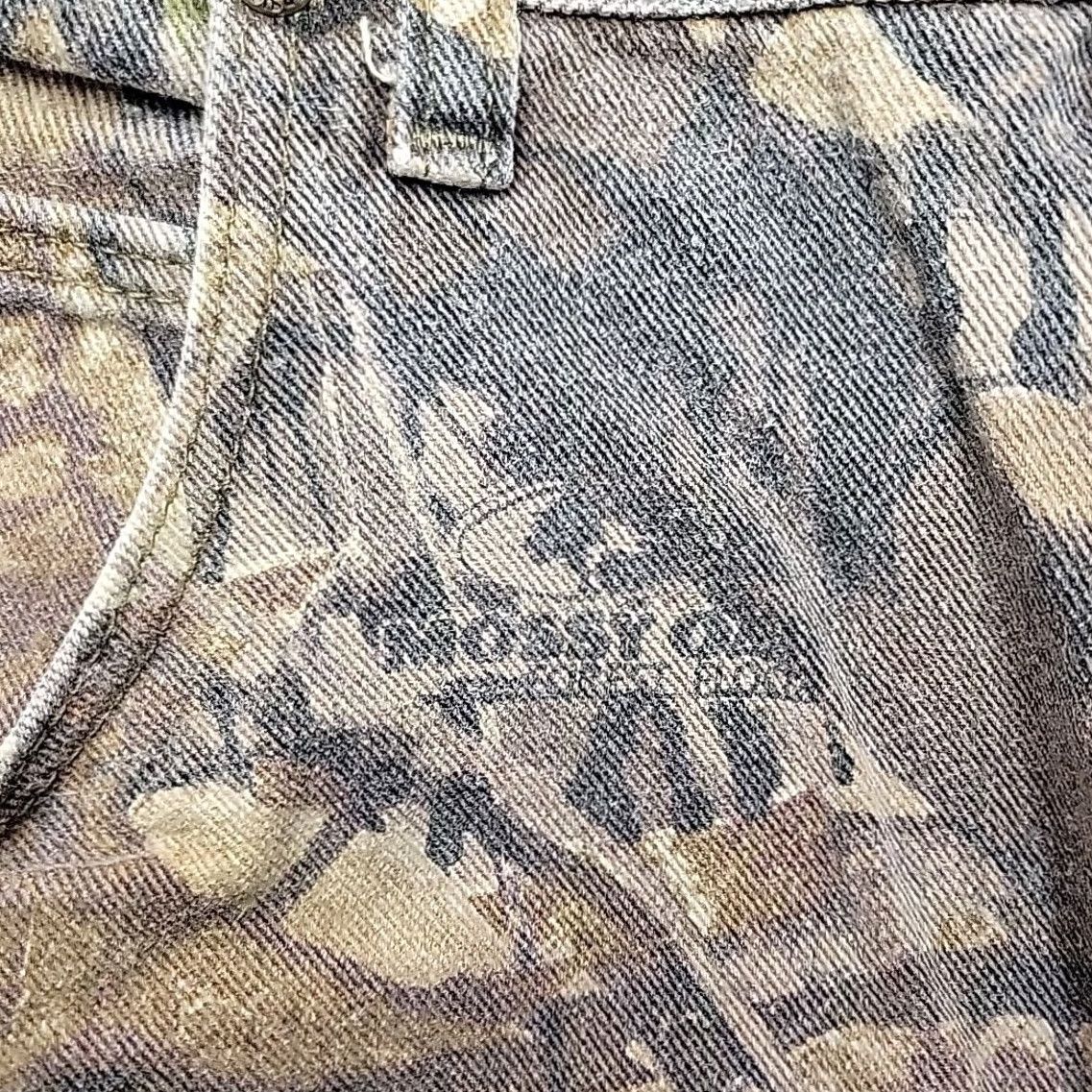 Wrangler VTG Wrangler Camouflage Jeans Mens 36x30 Brown Mossy Oak Forest Floor Double Knee Pant Size US 36 / EU 52 - 4 Thumbnail