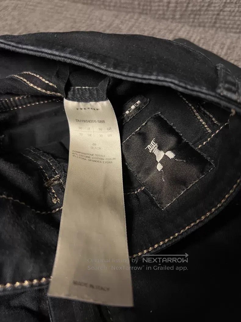 Rick Owens Rick Owens Asymmetrical Wax Brush Elastic Motorcycle Denim Size US 30 / EU 46 - 7 Thumbnail