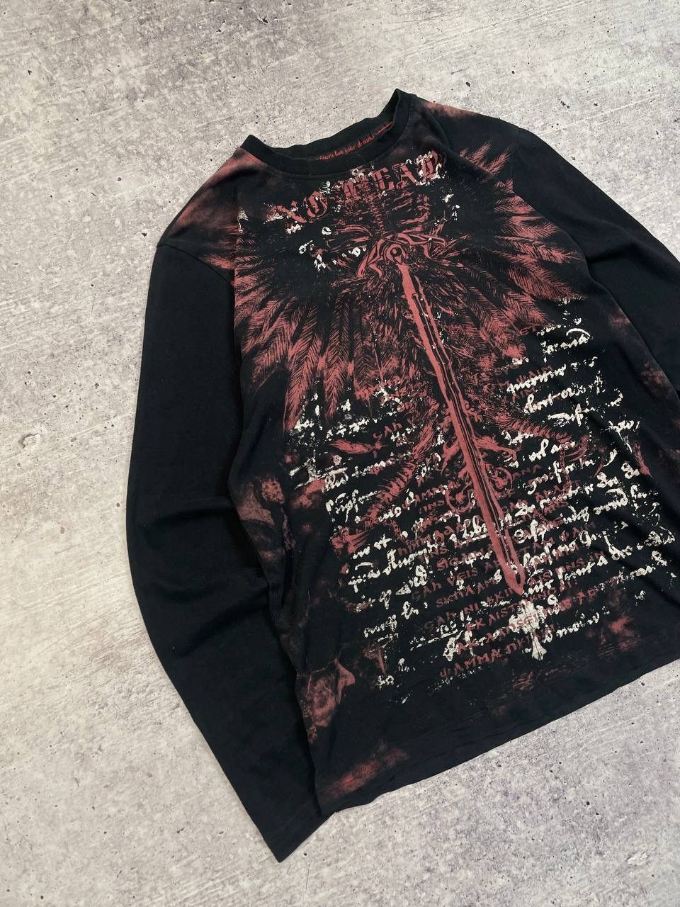 No Fear Vintage No Fear Affliction Style Long Sleeve Shirt Y2K Size US M / EU 48-50 / 2 - 2 Thumbnail