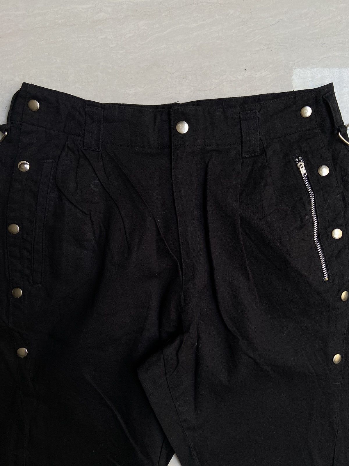 Designer NEO BLOOD TOKYO Black Long Pants Size US 28 / EU 44 - 3 Thumbnail