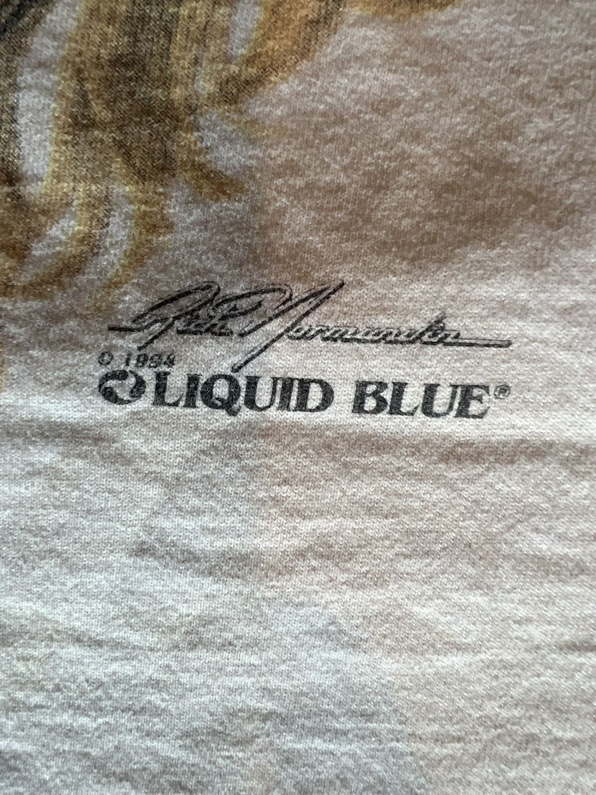 Liquid Blue 1994 Liquid Blue Rich Normandin Cutoff T-shirt Size US XL / EU 56 / 4 - 5 Thumbnail