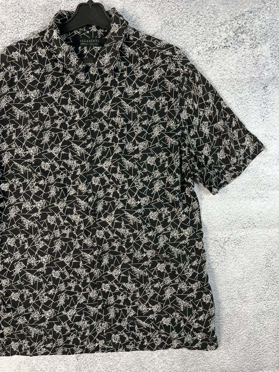 20471120 × Allsaints All saints scribble ss shirt Size US M / EU 48-50 / 2 - 3 Thumbnail