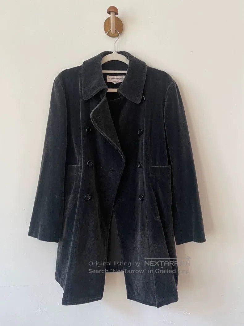 Comme des Garcons Comme Des Garcons Wool velvet double-breasted coat Size M / US 6-8 / IT 42-44 - 1 Thumbnail