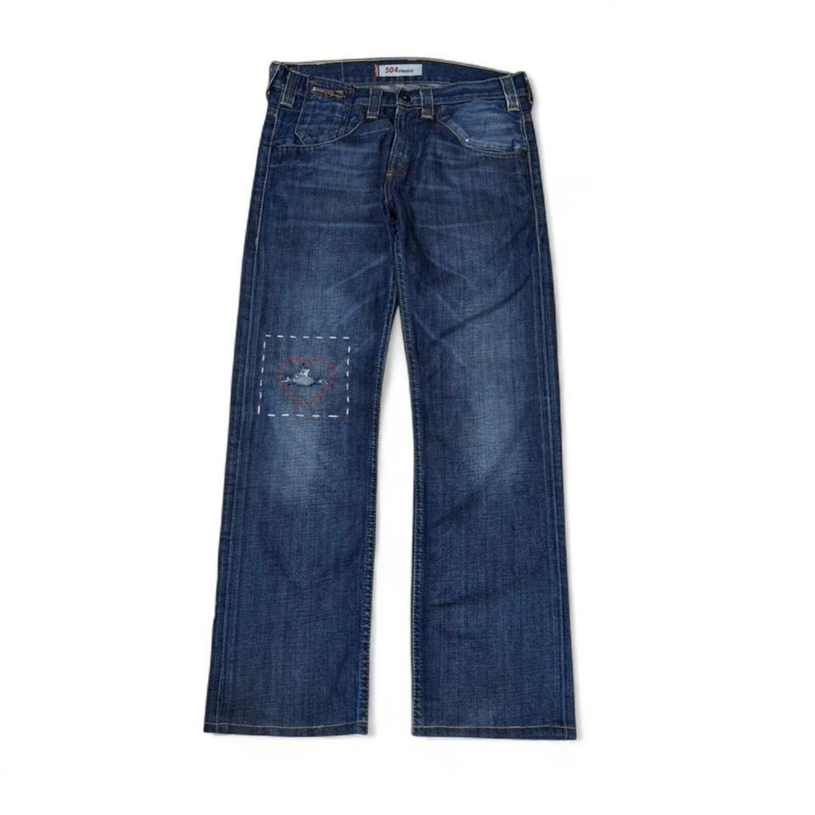 Levi's Levi's 504 straight fit denim jeans Size US 32 / EU 48 - 2 Thumbnail