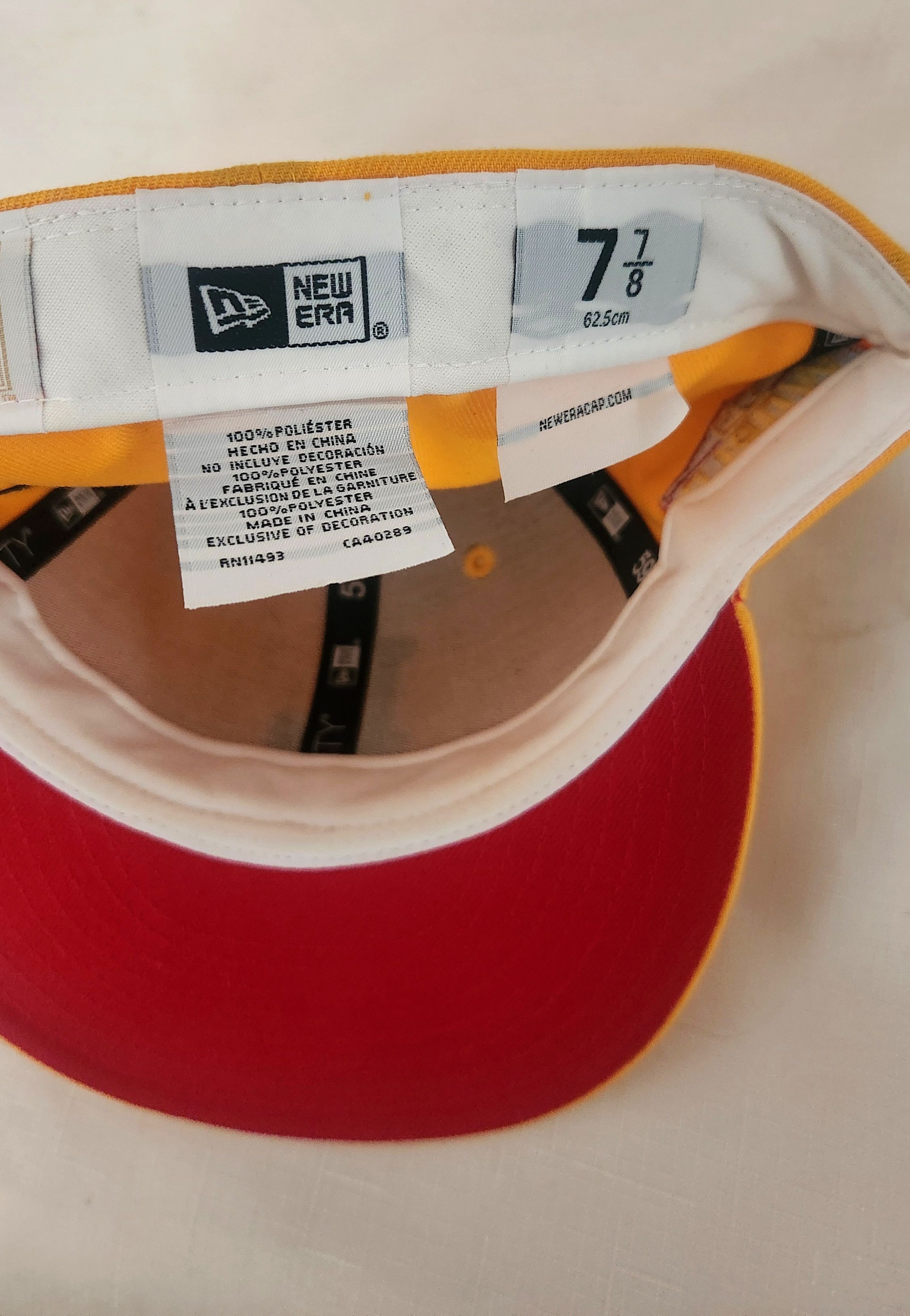 Cooperstown Collection × New Era New Era 9FIFTY 950 Los Angeles Dodgers Gold Red under visor Size ONE SIZE - 7 Thumbnail