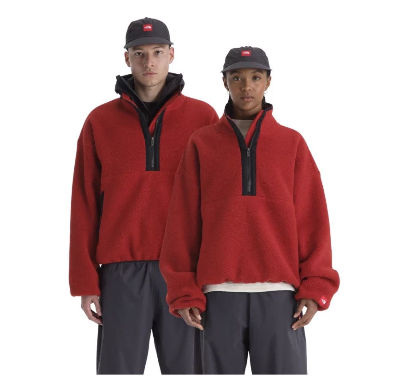 The North Face The north face Red Box Half Zip Fleece Jacket Size US M / EU 48-50 / 2 - 5 Thumbnail
