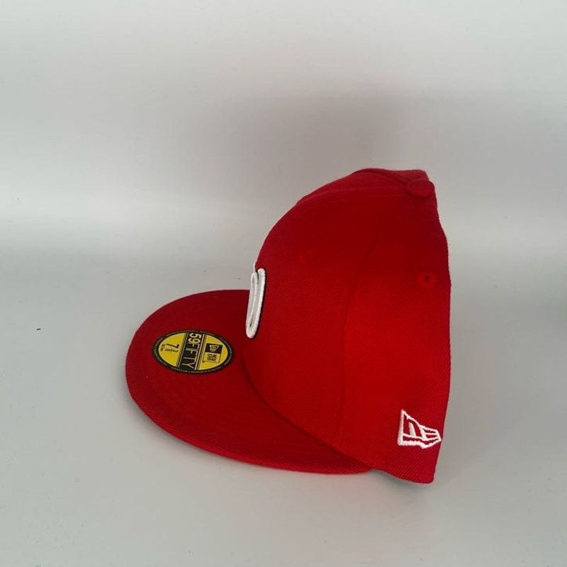 New Era Size 73/8 Red Washington Nationals New Era MLB 59Fifty Fitte Size ONE SIZE - 2 Thumbnail