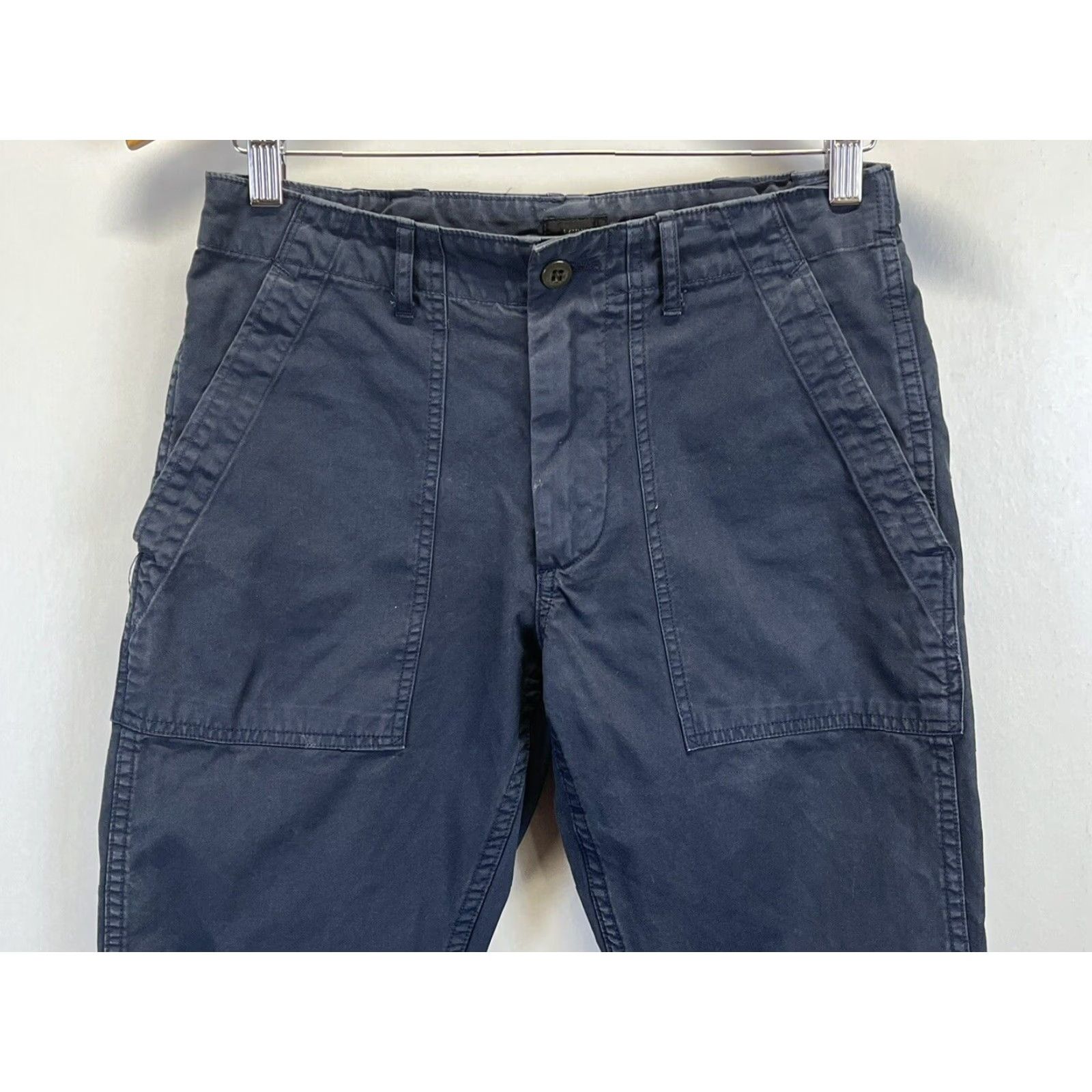 J.Crew J. Crew Chino Pants Straight Leg Mens Navy Blue 28 x 32 Size US 28 / EU 44 - 3 Thumbnail