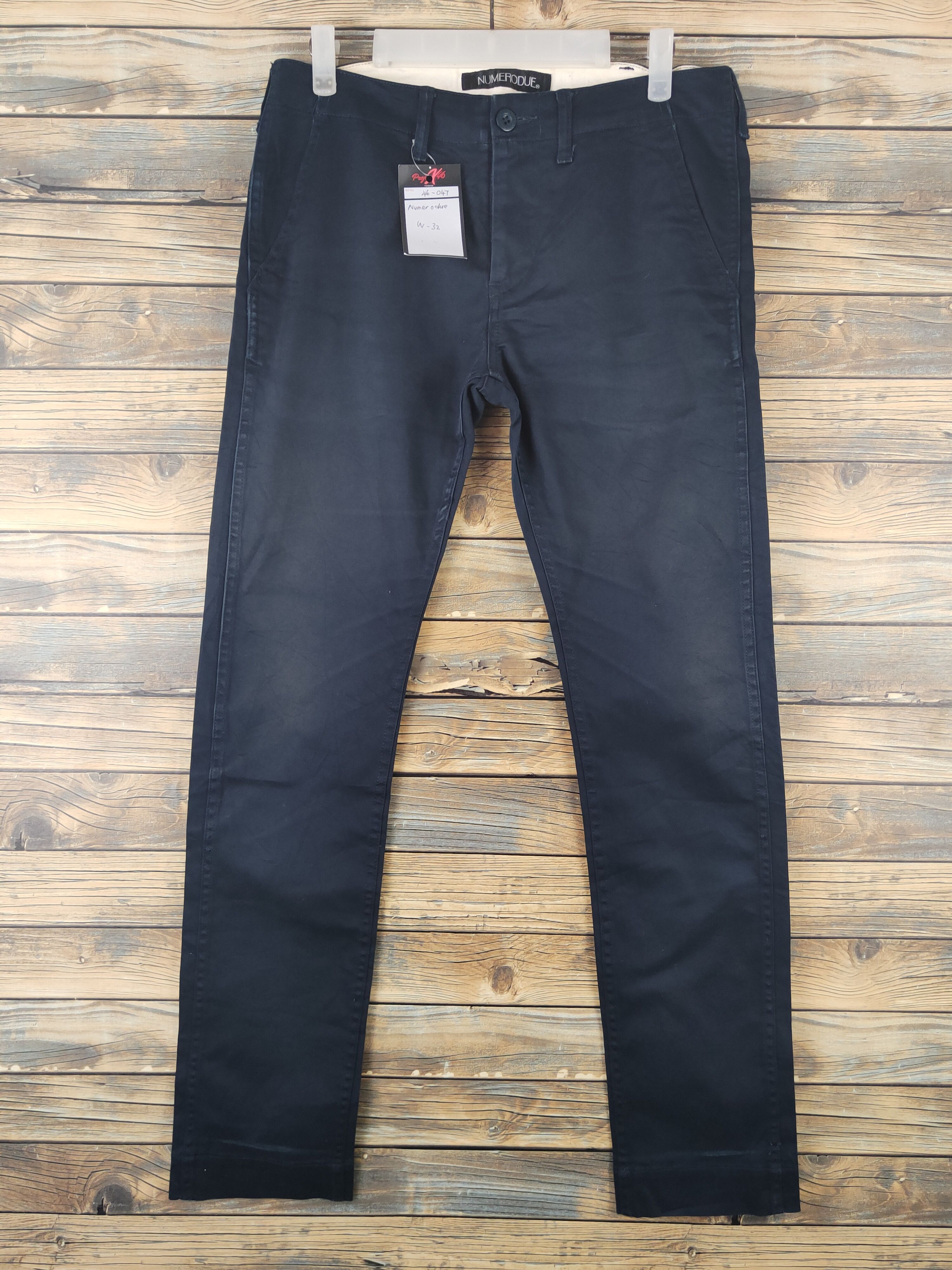 Numero 00 DL Numerodue Navy Multipocket Casual Pants #46-047 Size 32" / US 10 / IT 46 - 1 Thumbnail
