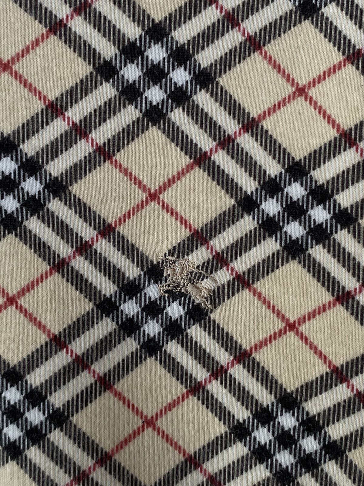 Burberry Vintage Burberry London Checkered Nova Check Classic Monogram Long Sleeve Tees Size US S / EU 44-46 / 1 - 3 Thumbnail