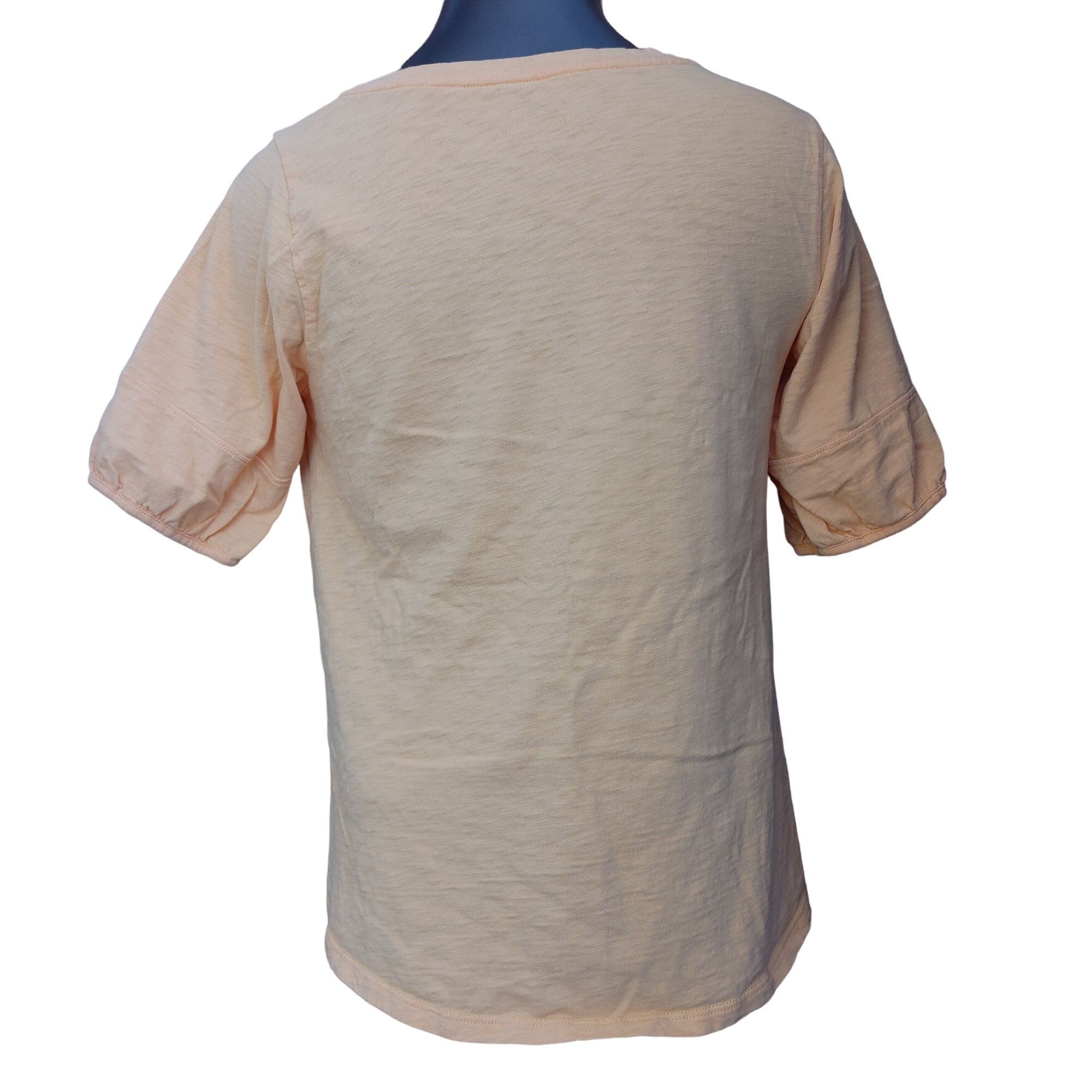 Other Soft Surroundings Womens Yellow Cotton T-Shirt Size Small Size S / US 4 / IT 40 - 2 Thumbnail