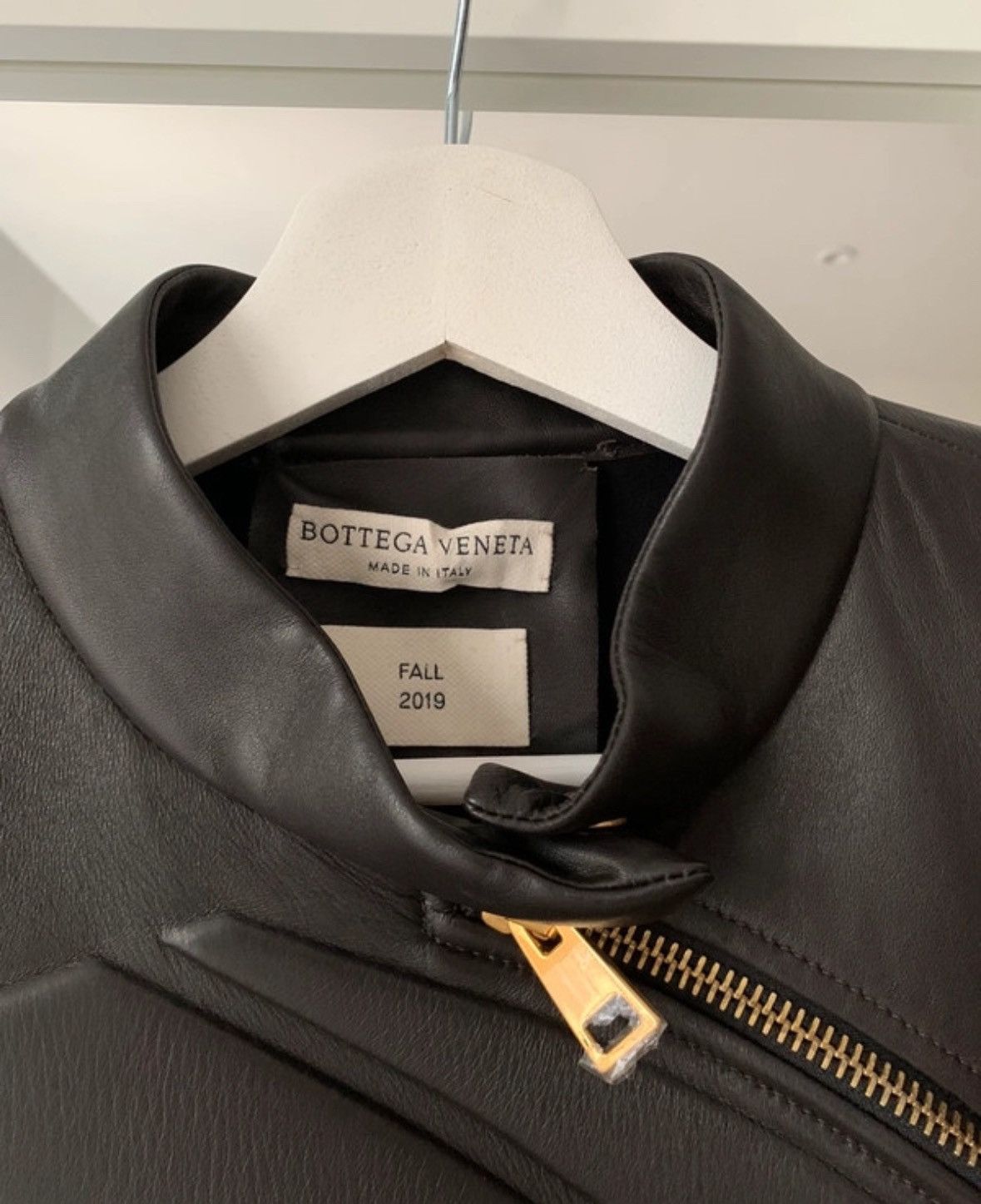 Bottega Veneta DANIEL LEE RUNWAY MOTO LEATHER JACKET Size S / US 4 / IT 40 - 4 Thumbnail