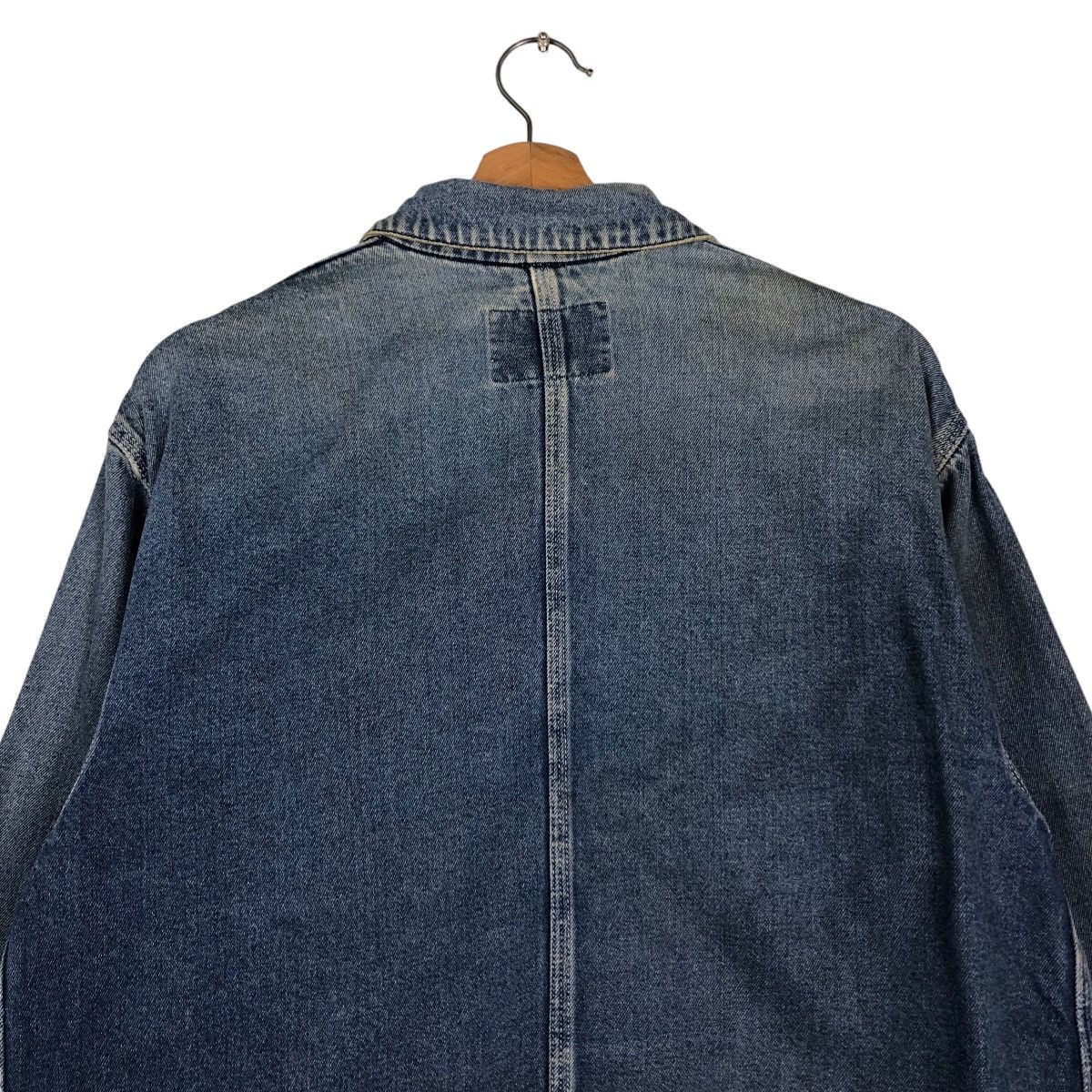 Japanese Brand 🔥Vintage Denim Chore Jacket Soldier Ant Toyo Enterprise Size US M / EU 48-50 / 2 - 10 Thumbnail