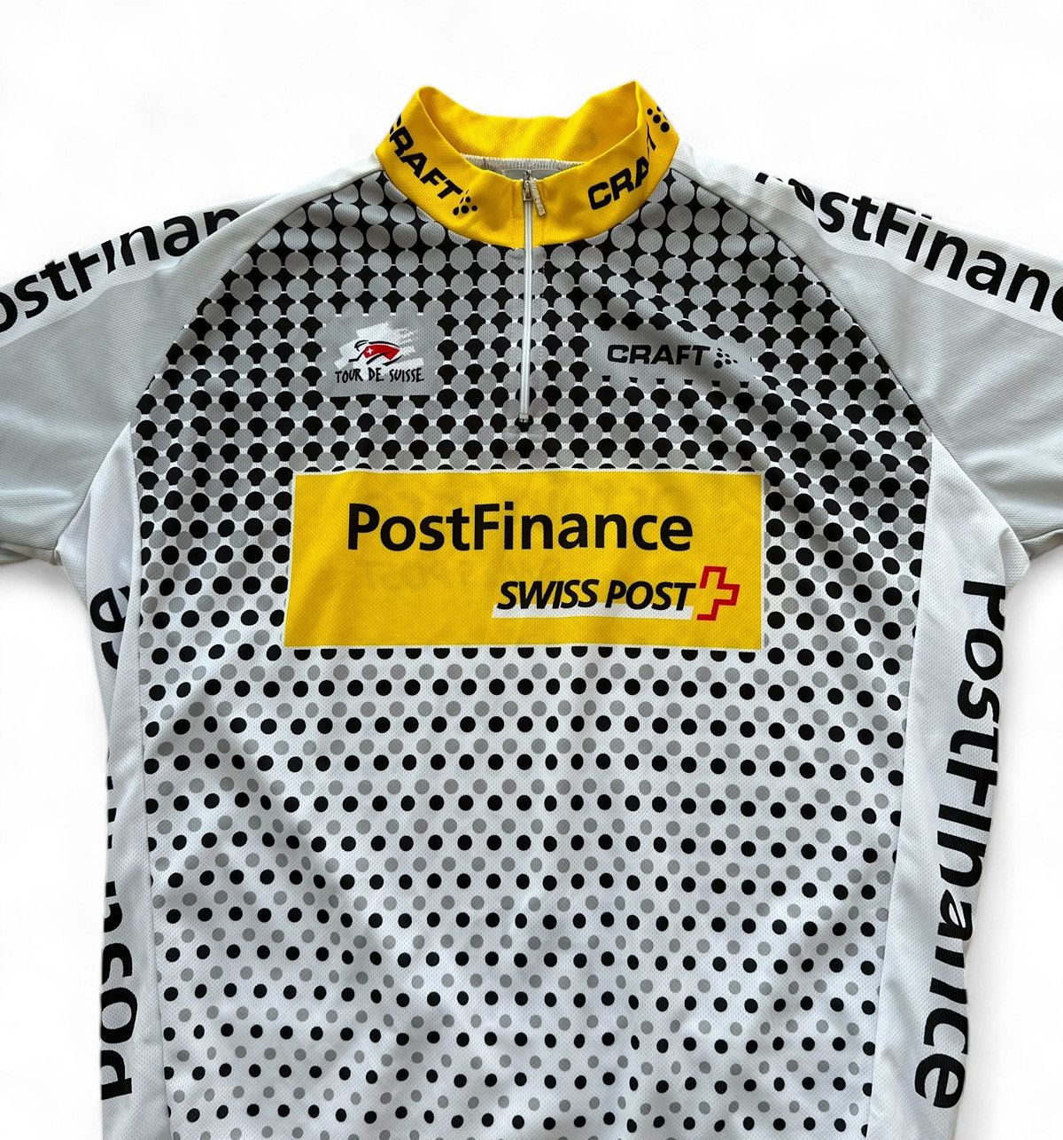 Vintage Swiss Post Pro Cycling Shirt Jersey Craft Men's Size 2XL Size US XXL / EU 58 / 5 - 3 Thumbnail