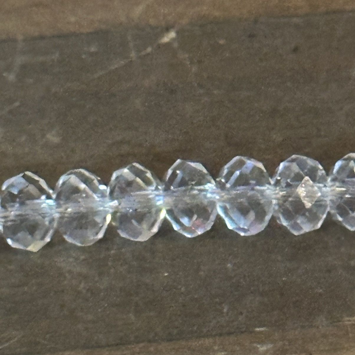 Other Cookie Lee clear faceted crystal bead stretch bracelet Size ONE SIZE - 2 Thumbnail