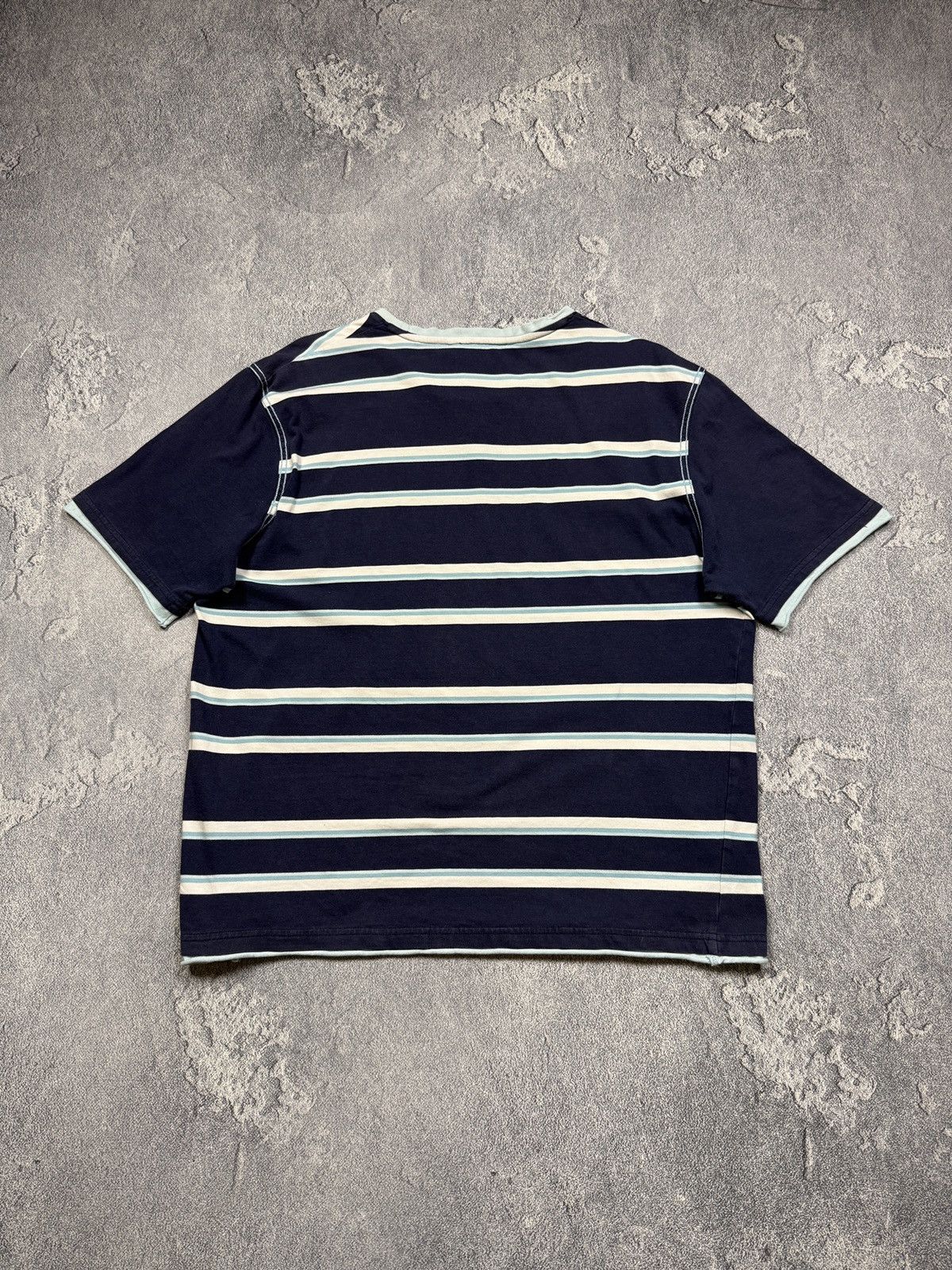 Yves Saint Laurent Vintage Yves Saint Laurent YSL Striped Tee Shirt Size US XL / EU 56 / 4 - 2 Thumbnail