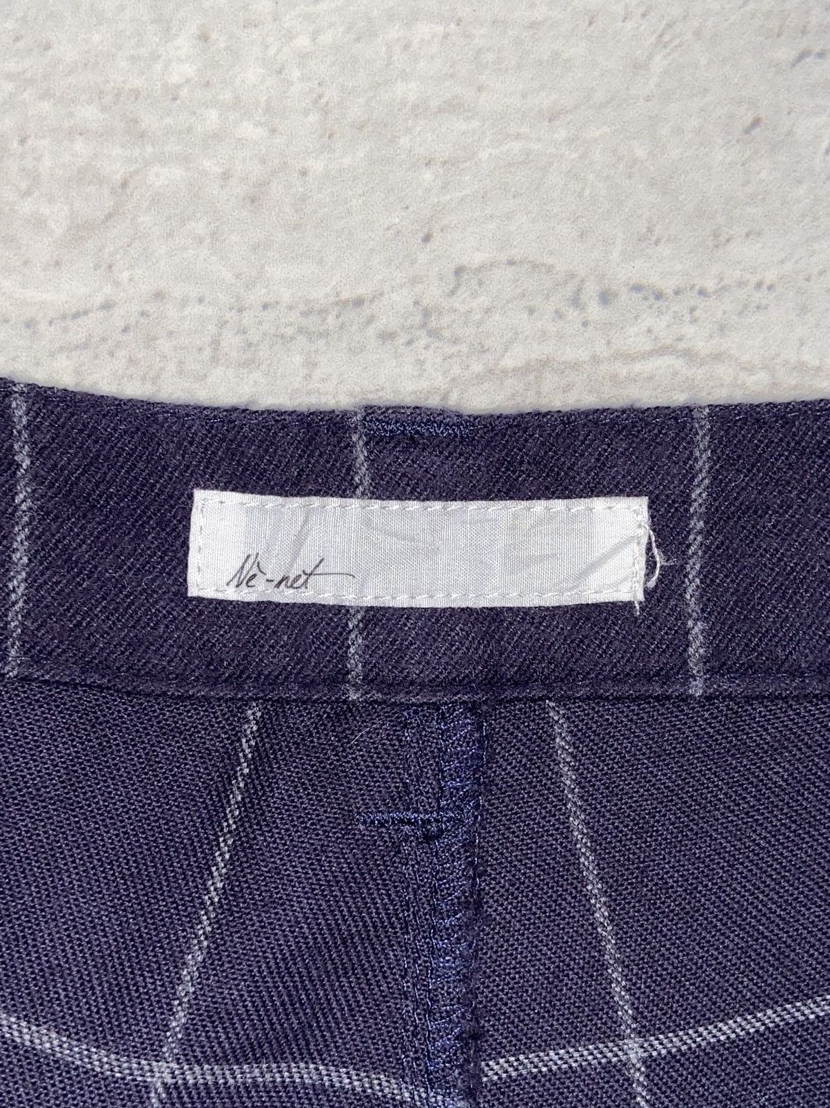 Issey Miyake NE-NET Plaid Long Pants Size US 30 / EU 46 - 14 Thumbnail