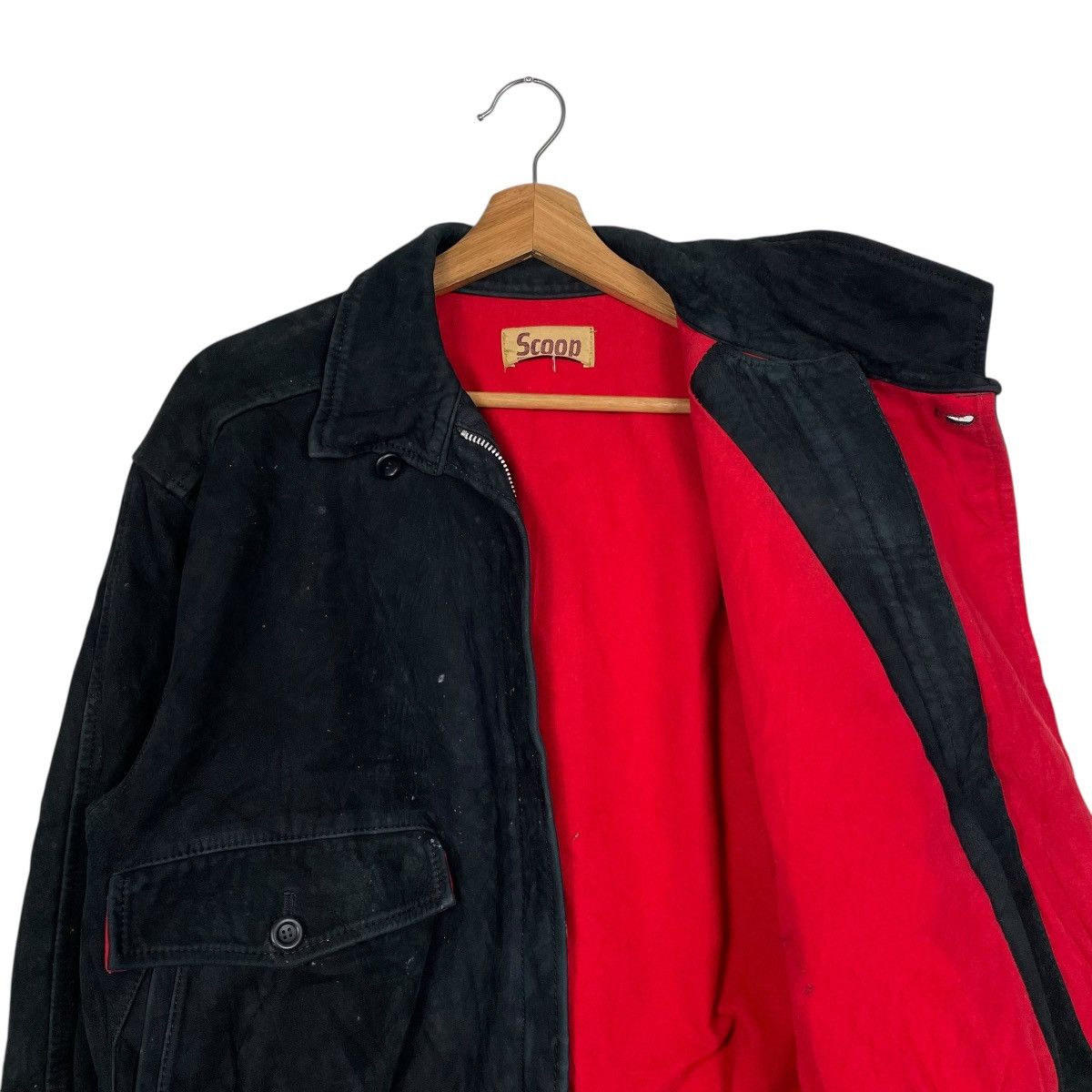 Japanese Brand Japanese Brand Scoop Black Bomber Jacket Size US M / EU 48-50 / 2 - 10 Thumbnail