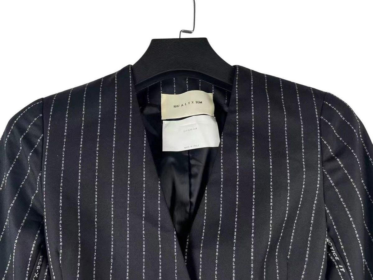 1017 ALYX 9SM 1017 ALYX 9SM Stripe Blazer Size 38R - 3 Thumbnail