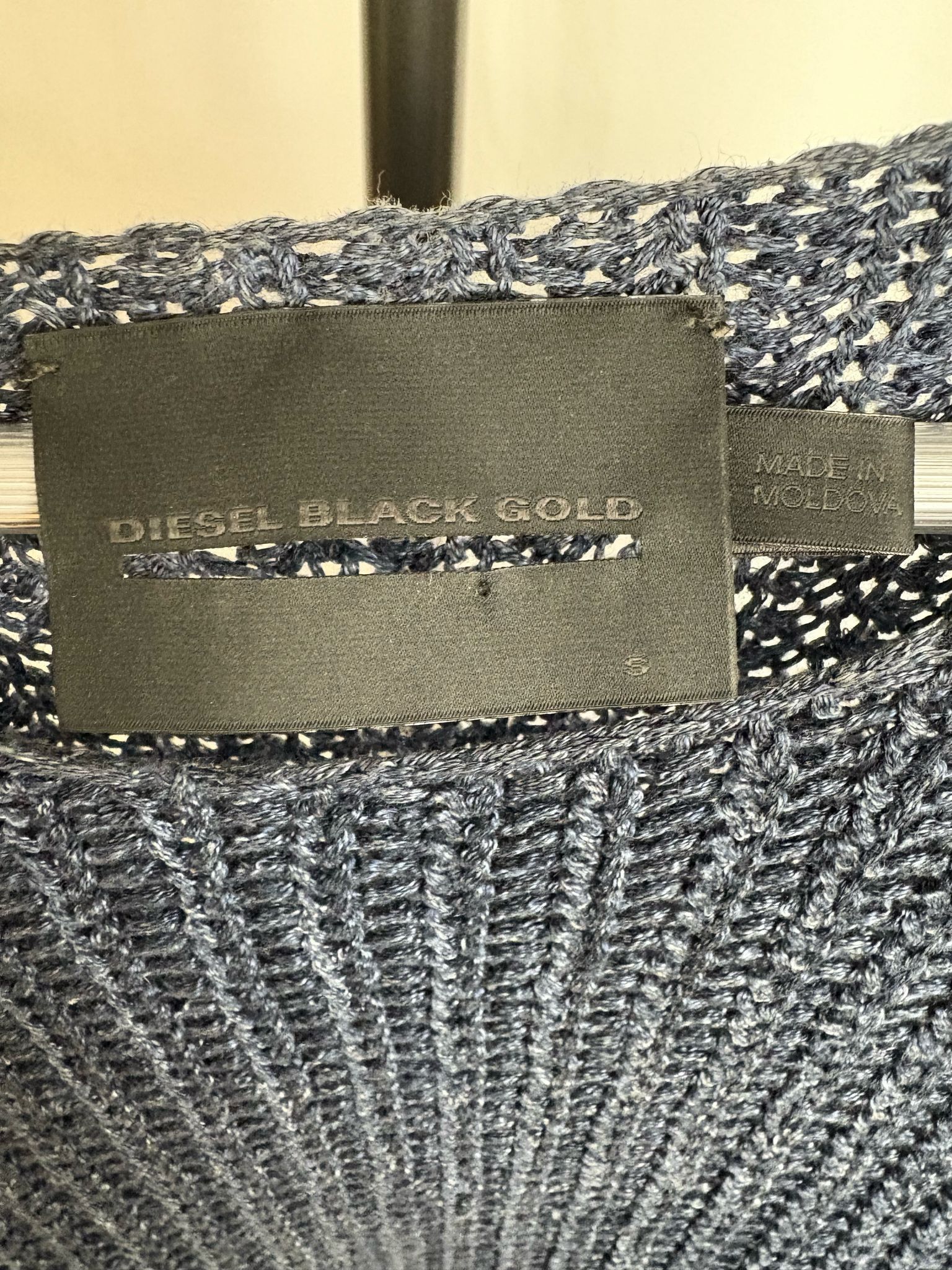 Diesel Black Gold Knit Mesh Long-Sleeve Size US S / EU 44-46 / 1 - 3 Thumbnail