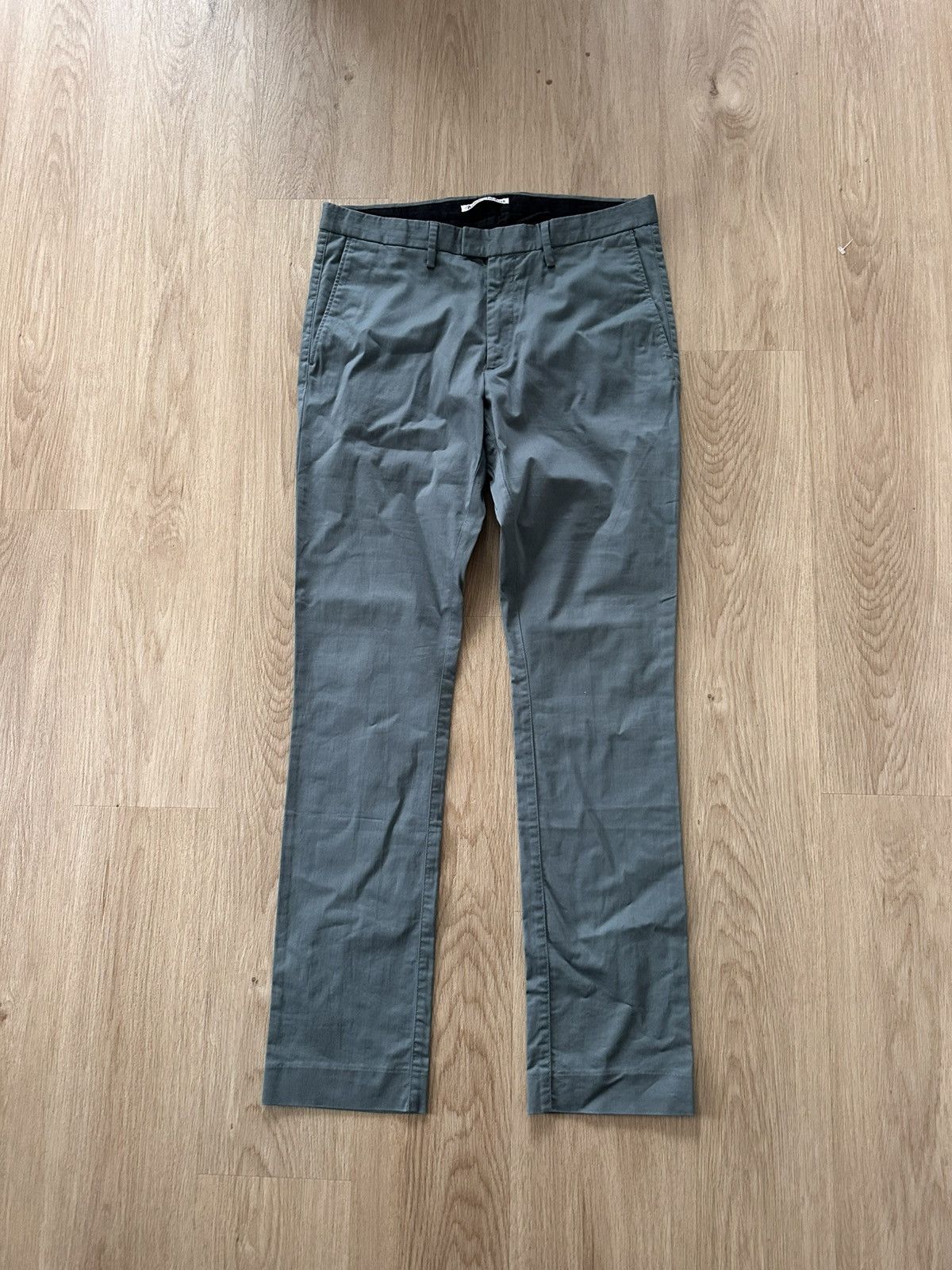 Acne Studios Acne Studios Green Max Satin Pants Size US 36 / EU 52 - 1 Thumbnail