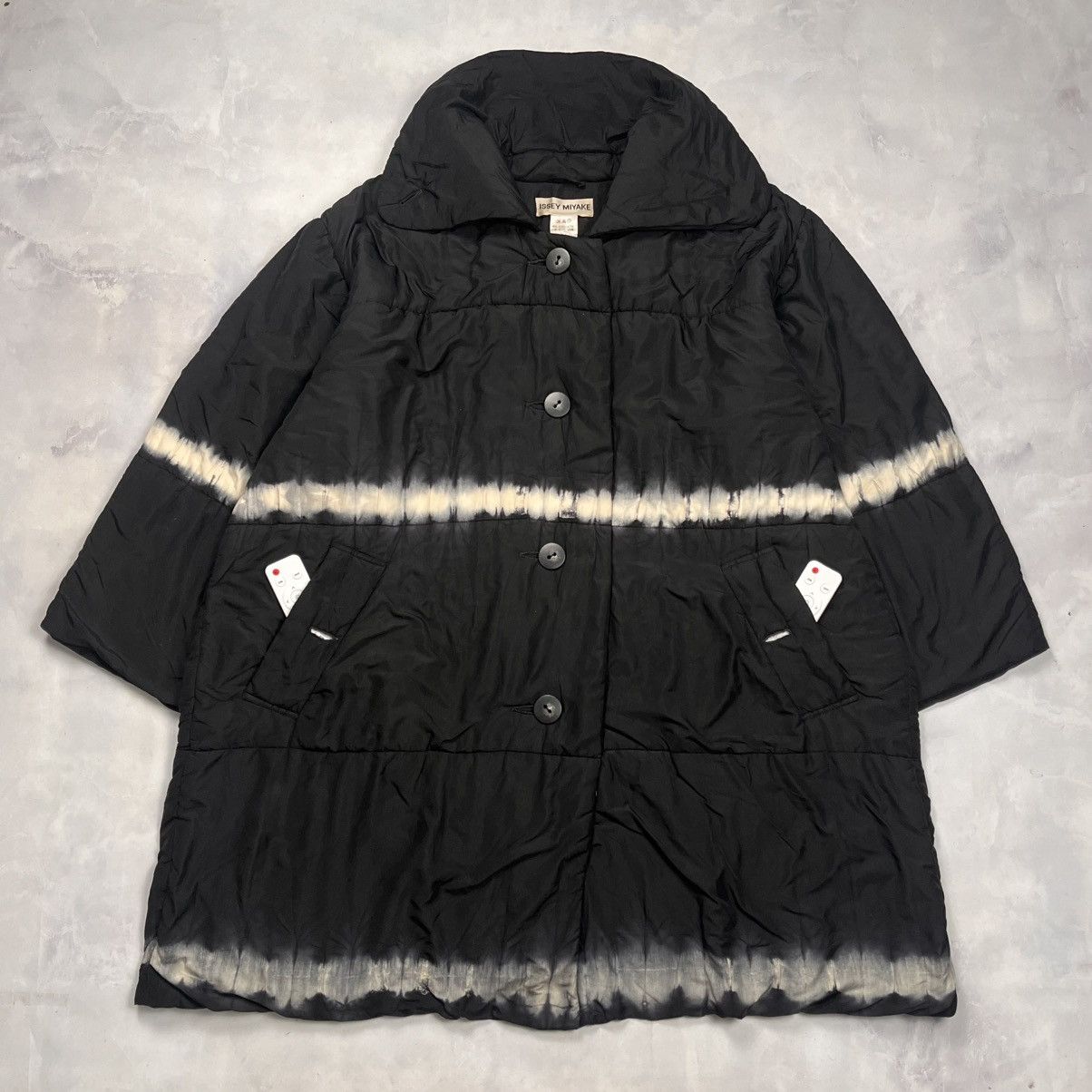 Issey Miyake Issey Miyake Puffer Coat Stripped Size US L / EU 52-54 / 3 - 2 Thumbnail