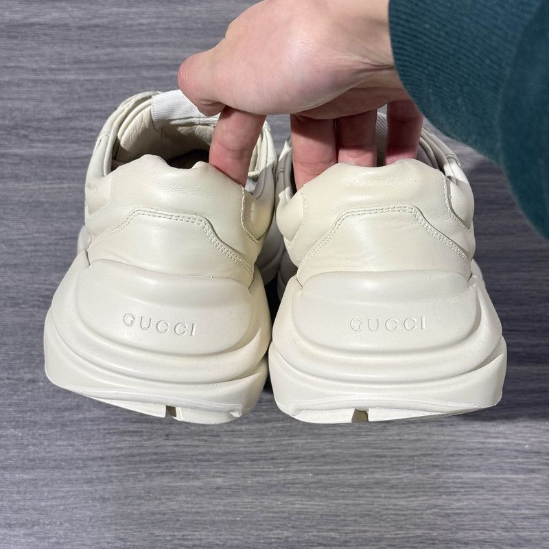 Gucci Gucci Rhyton Hawaiian Logo Low-Top Sneakers - Size US 9.5 / EU 42-43 - 3 Thumbnail